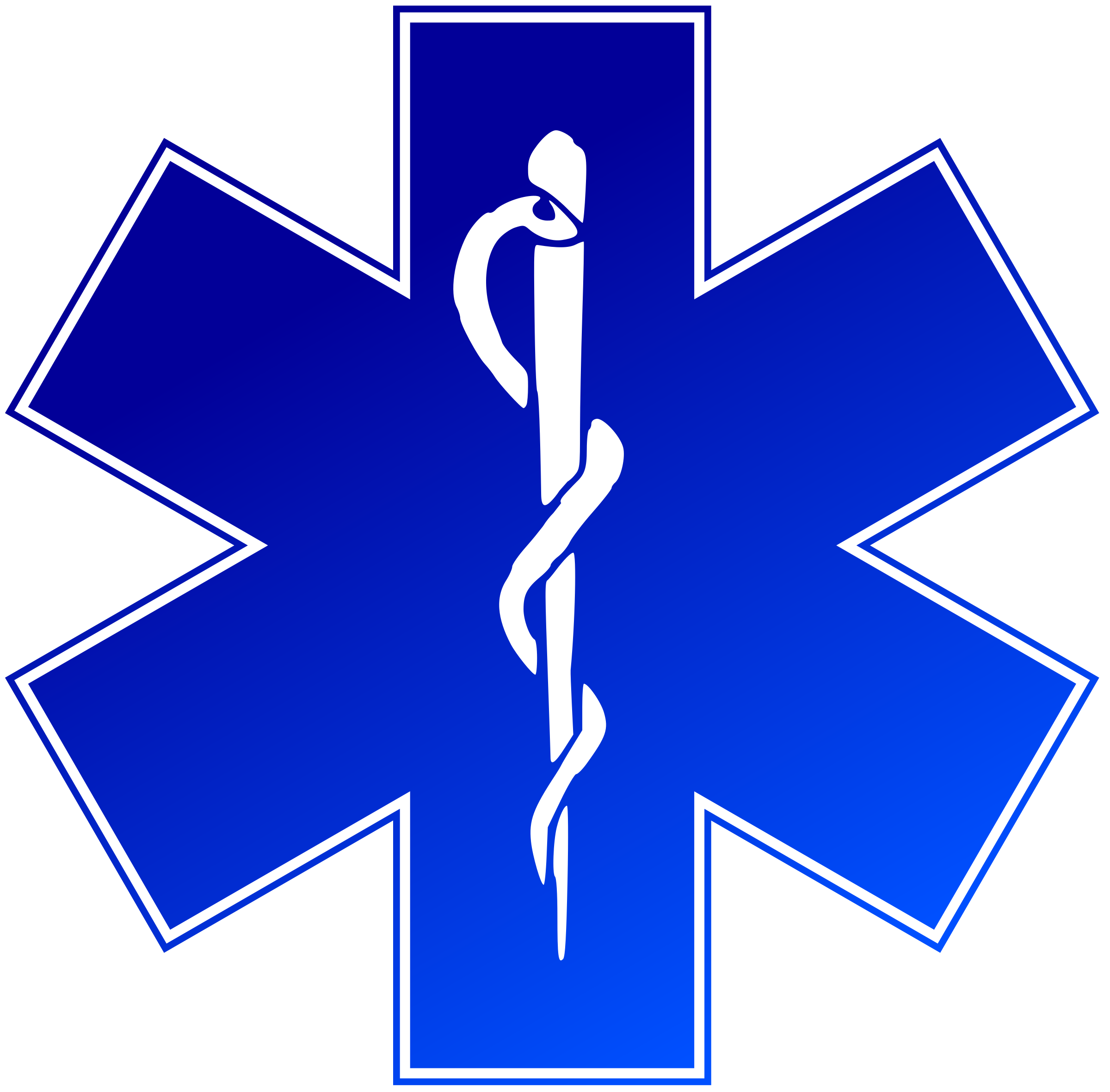 Clipart EMS (emergency medical service) logo