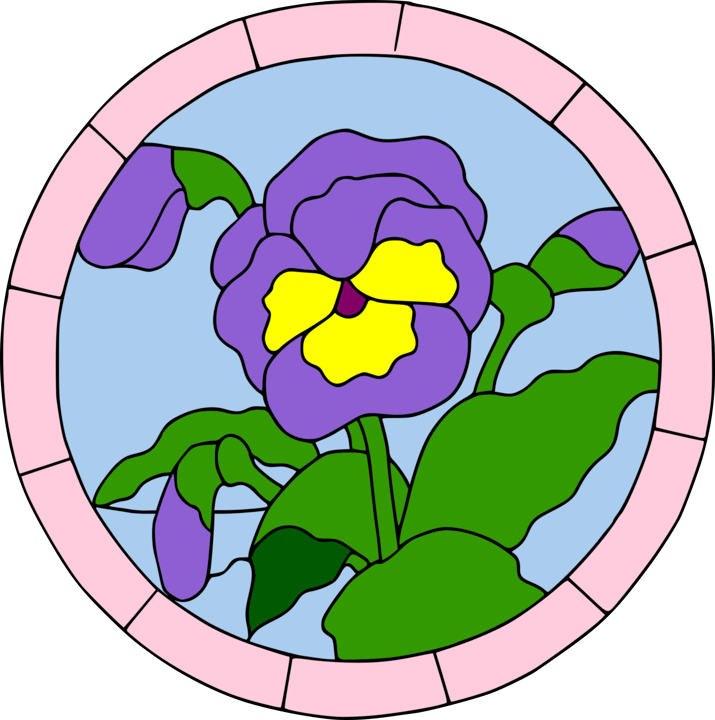 stained glass clipart - photo #8