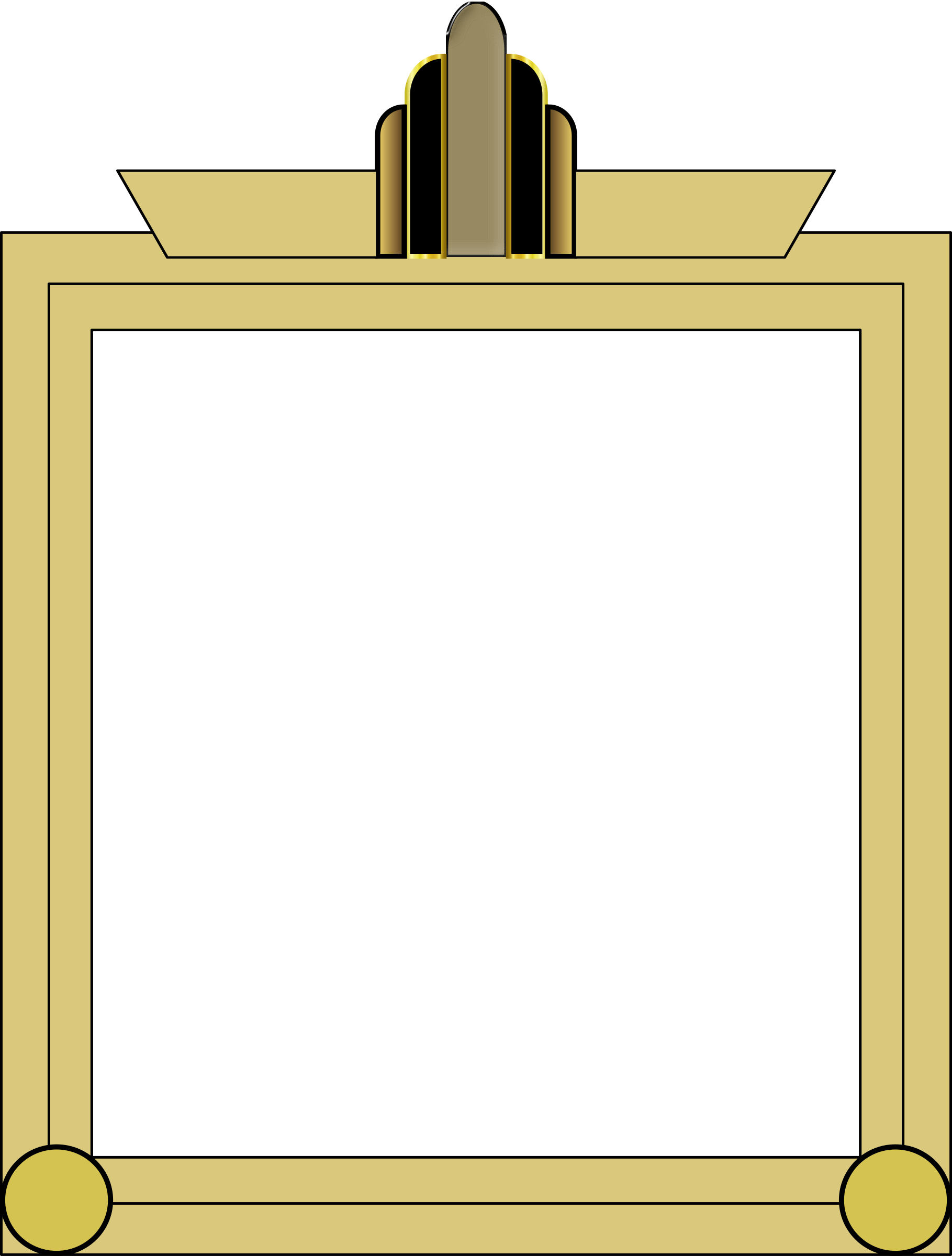 art deco frame clip art - photo #23