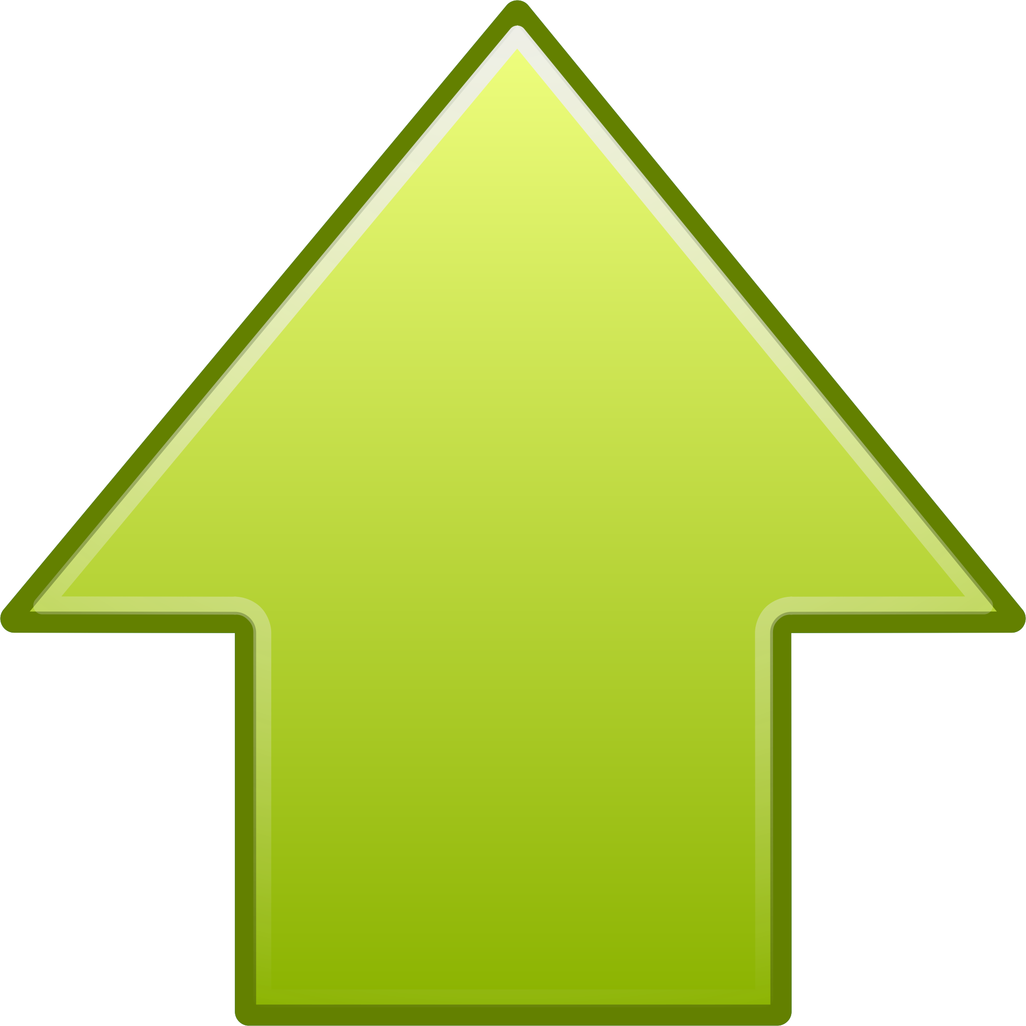 Clipart Up Arrow Icon