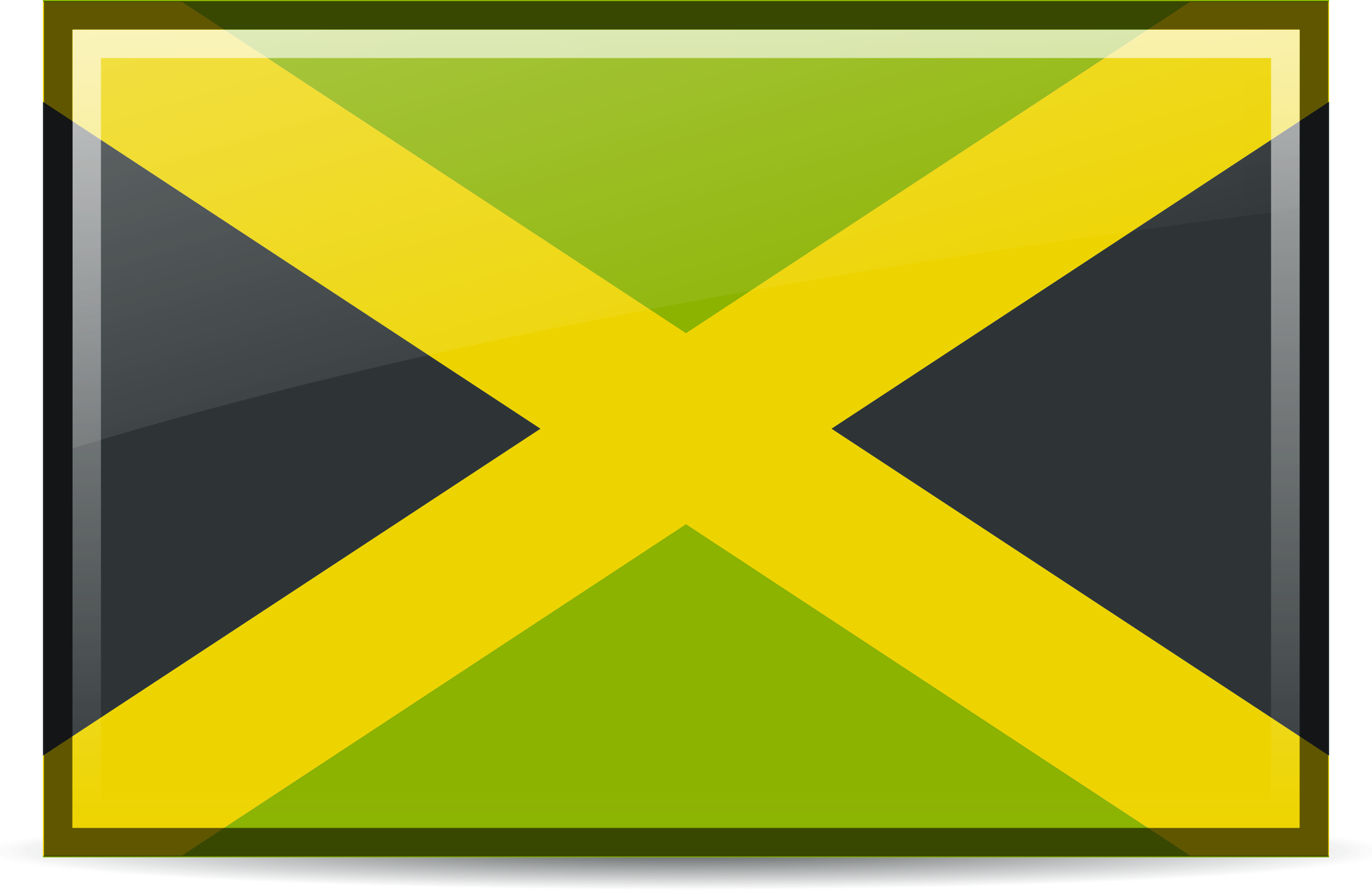 Флаг зеленый с белым крестом по диагонали фото