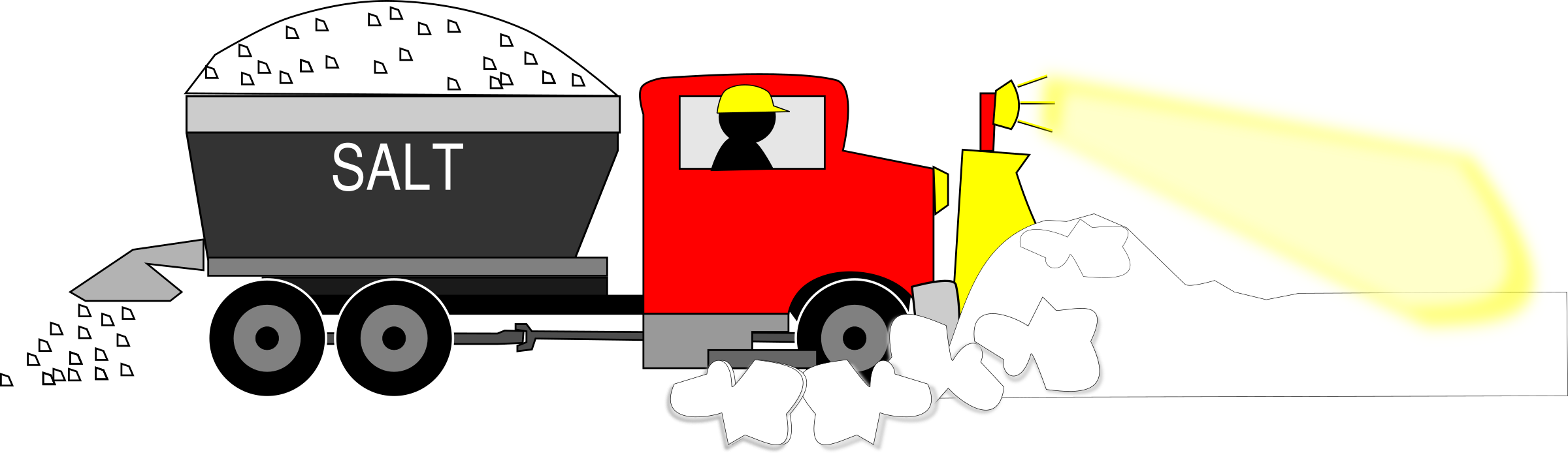 clip art snow plow truck - photo #43