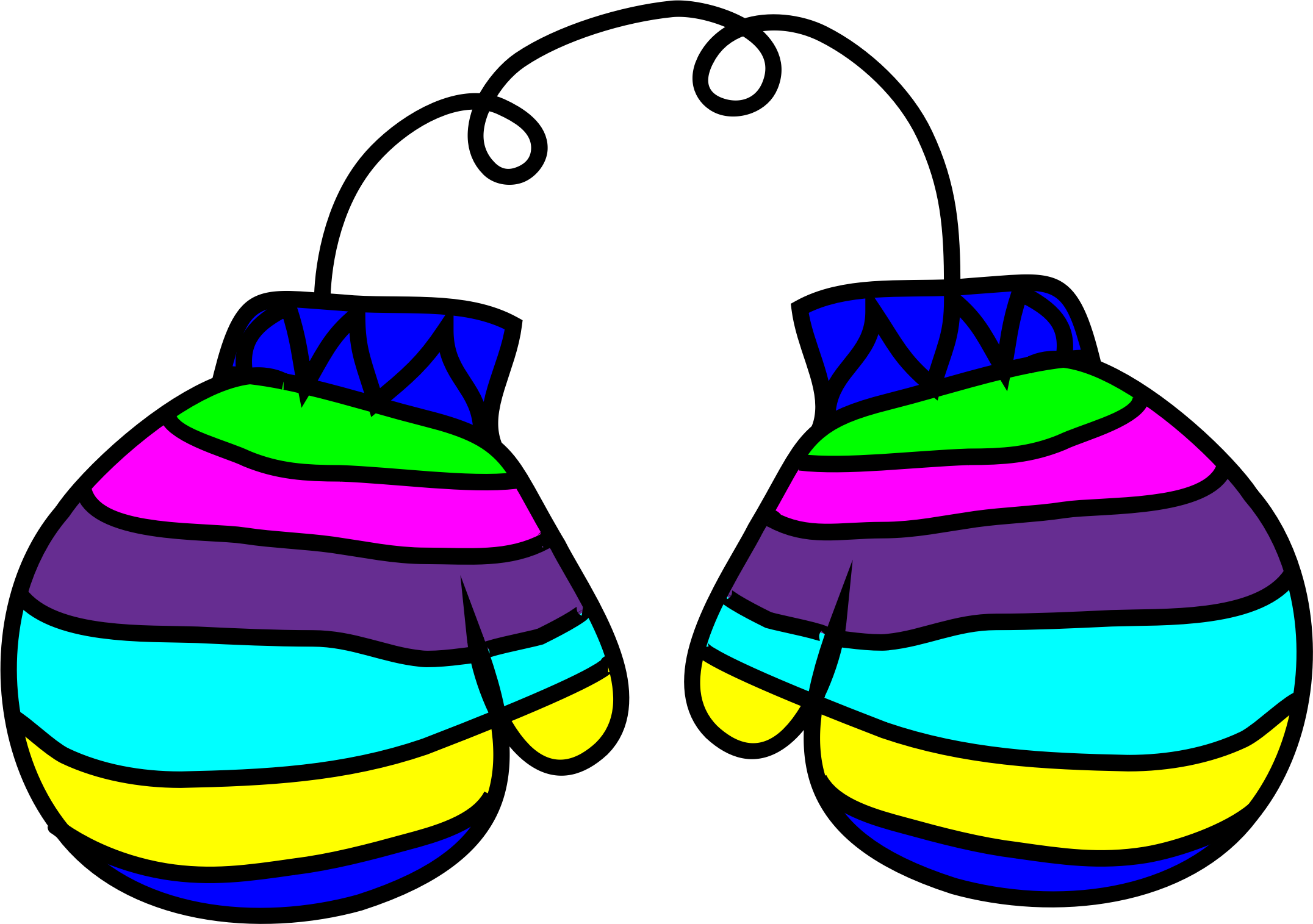 clipart of mittens - photo #22