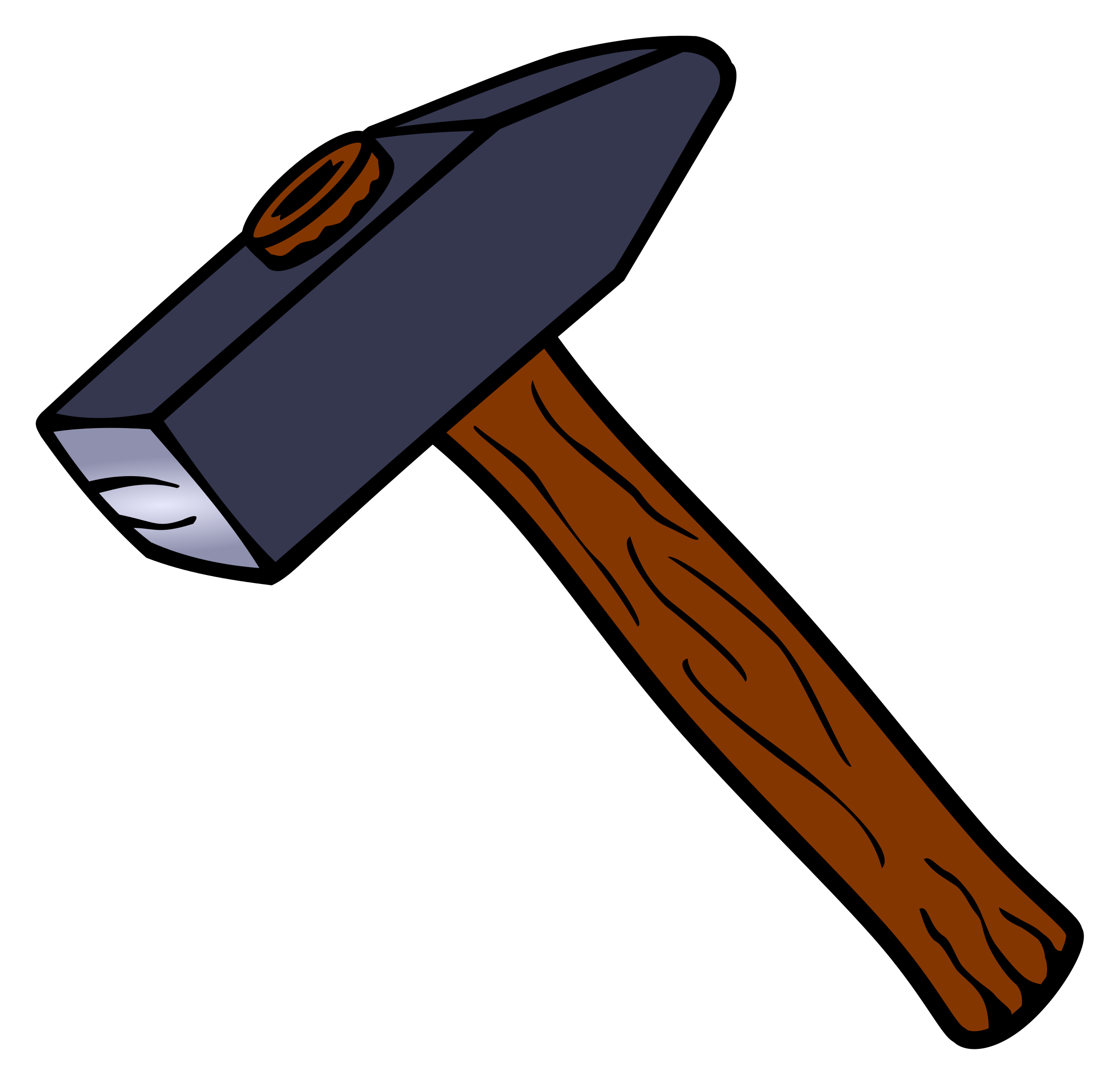 Clipart - Hammer - coloured