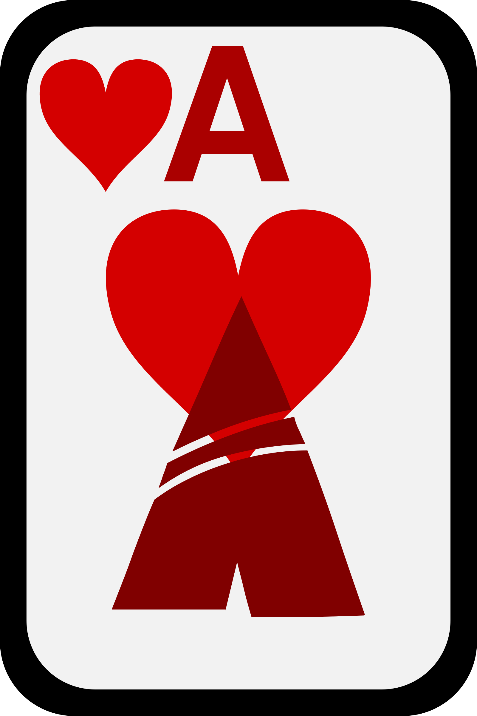 Clipart Ace Of Hearts Clipart Ace Of Hearts