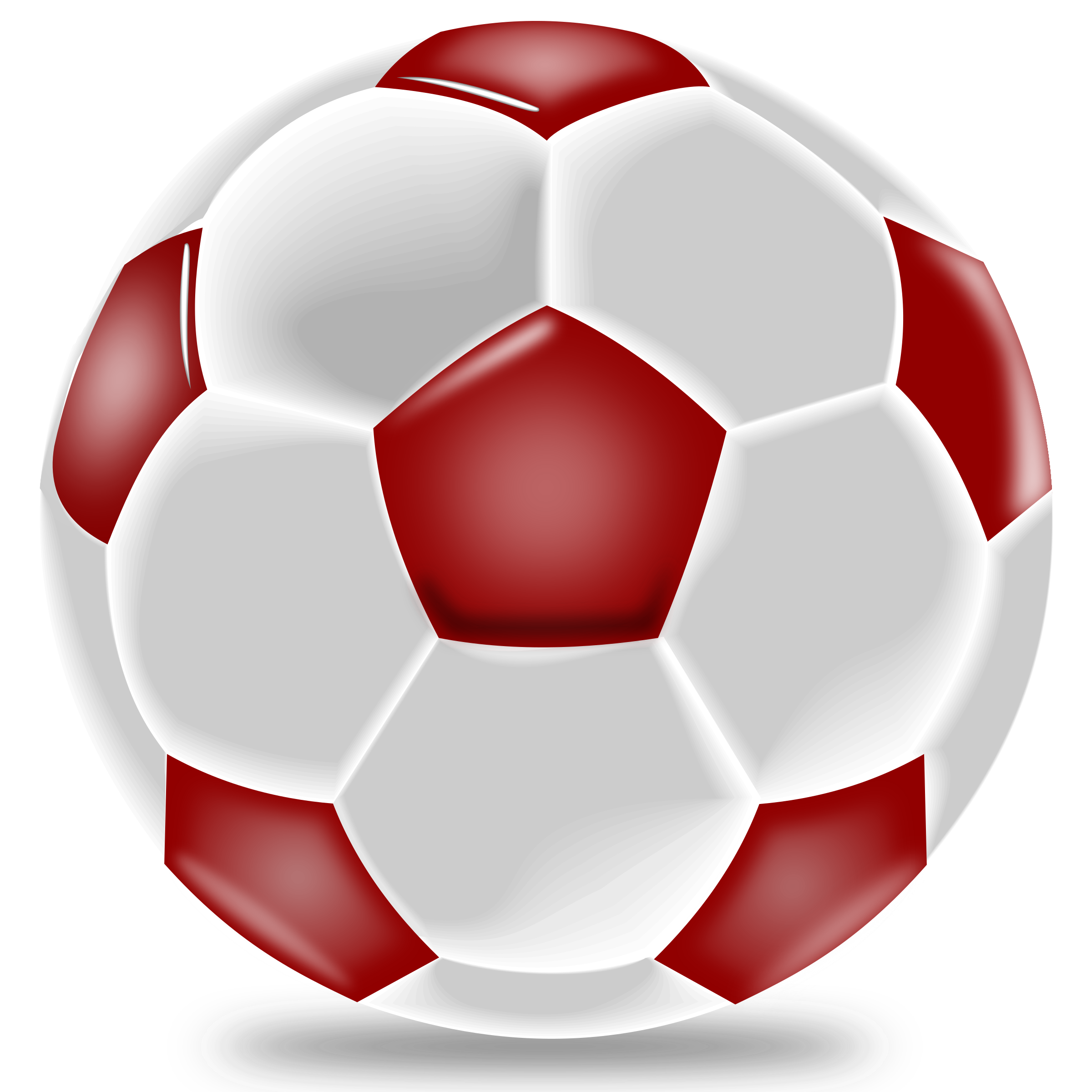  Clipart  Realistic soccer ball