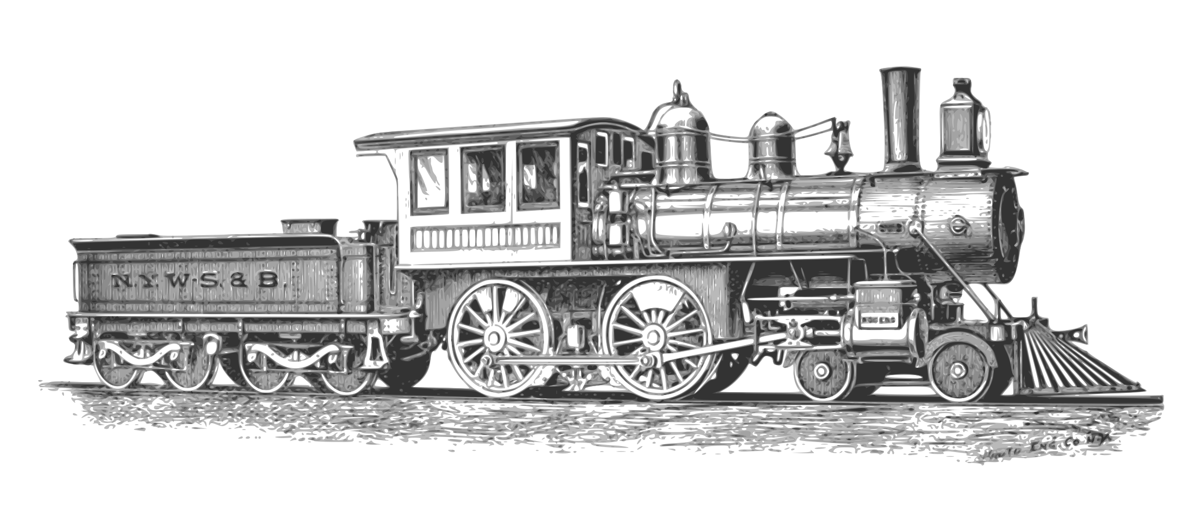 steam locomotive by yamachem