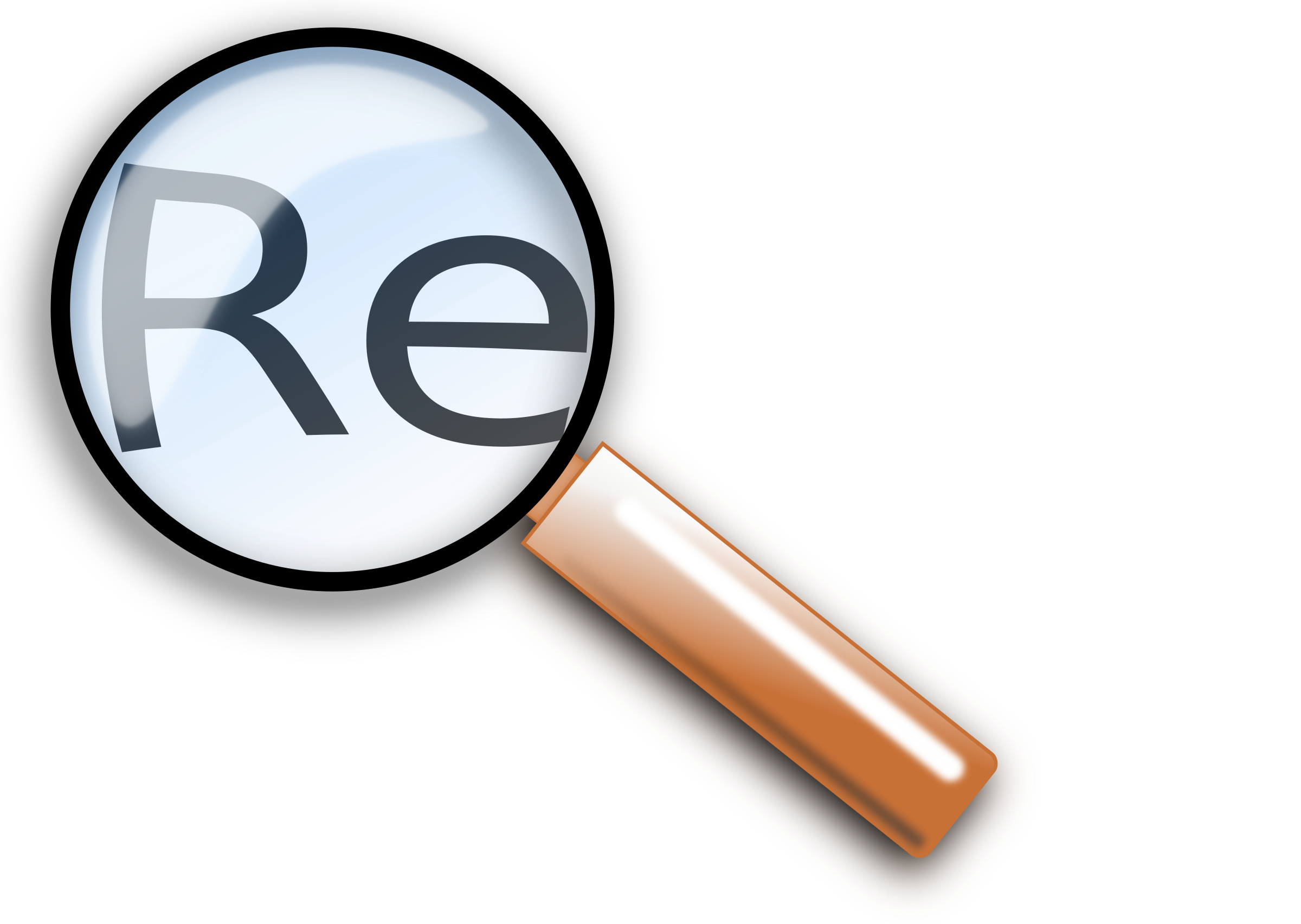 Clipart Results Magnifying Glass