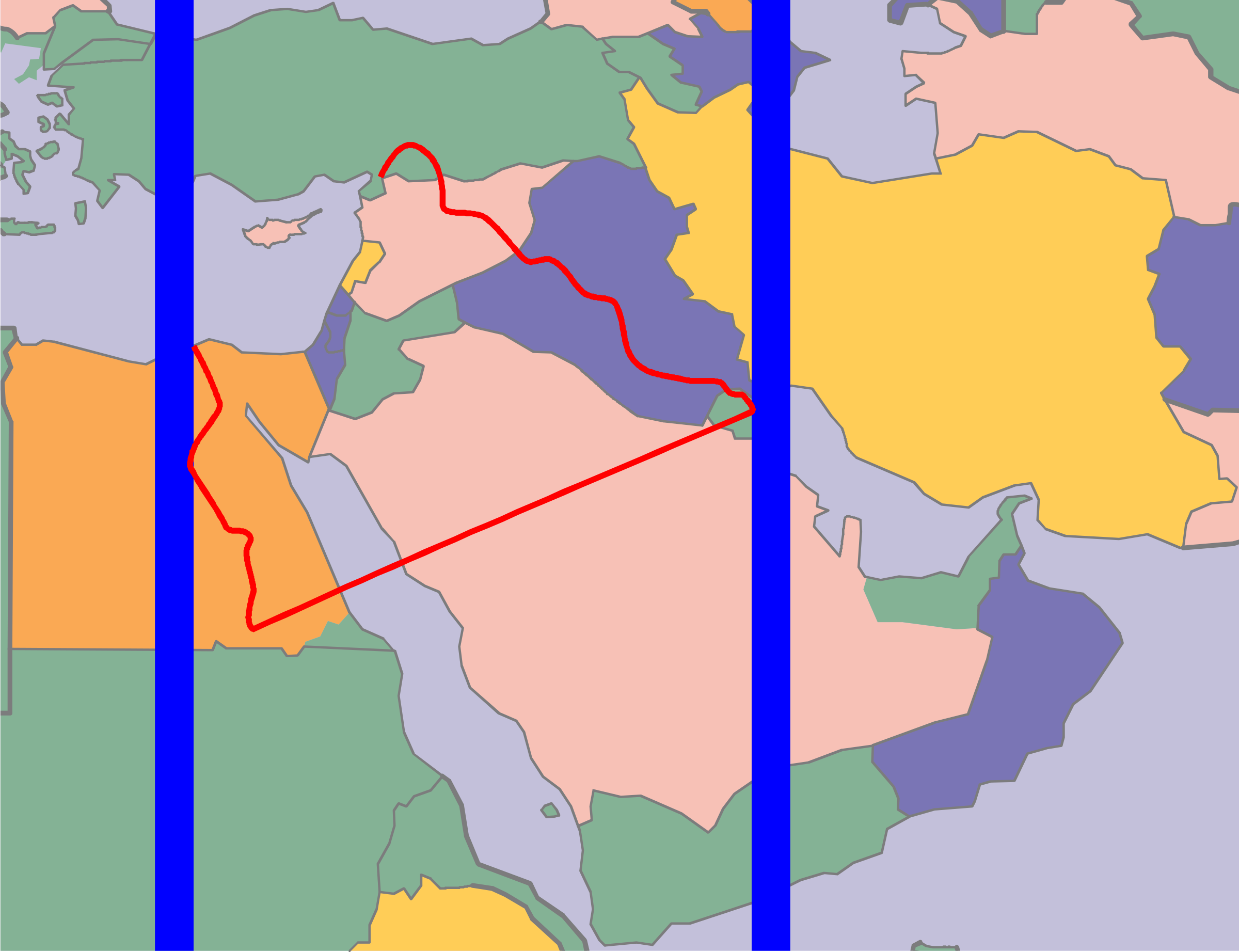 Risultati immagini per greater israel map