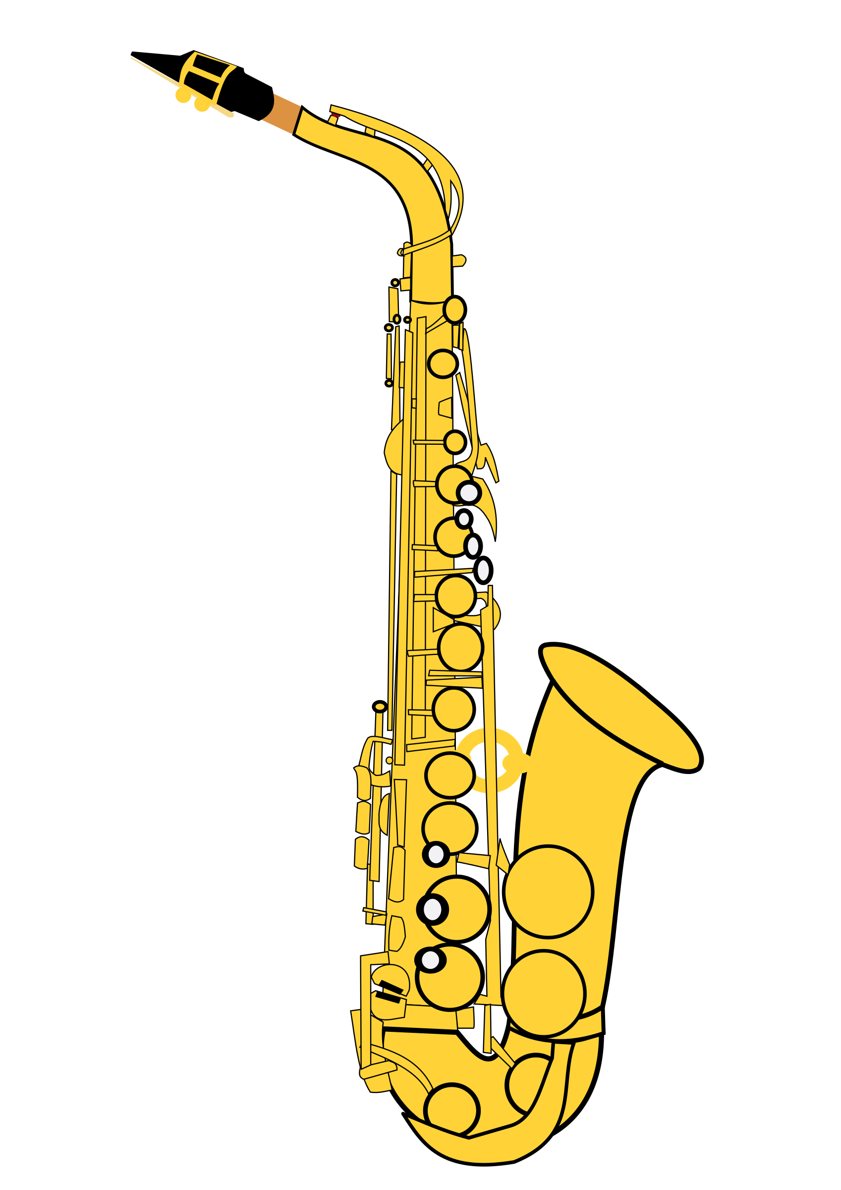 Saxophone Clip Art Cliparts