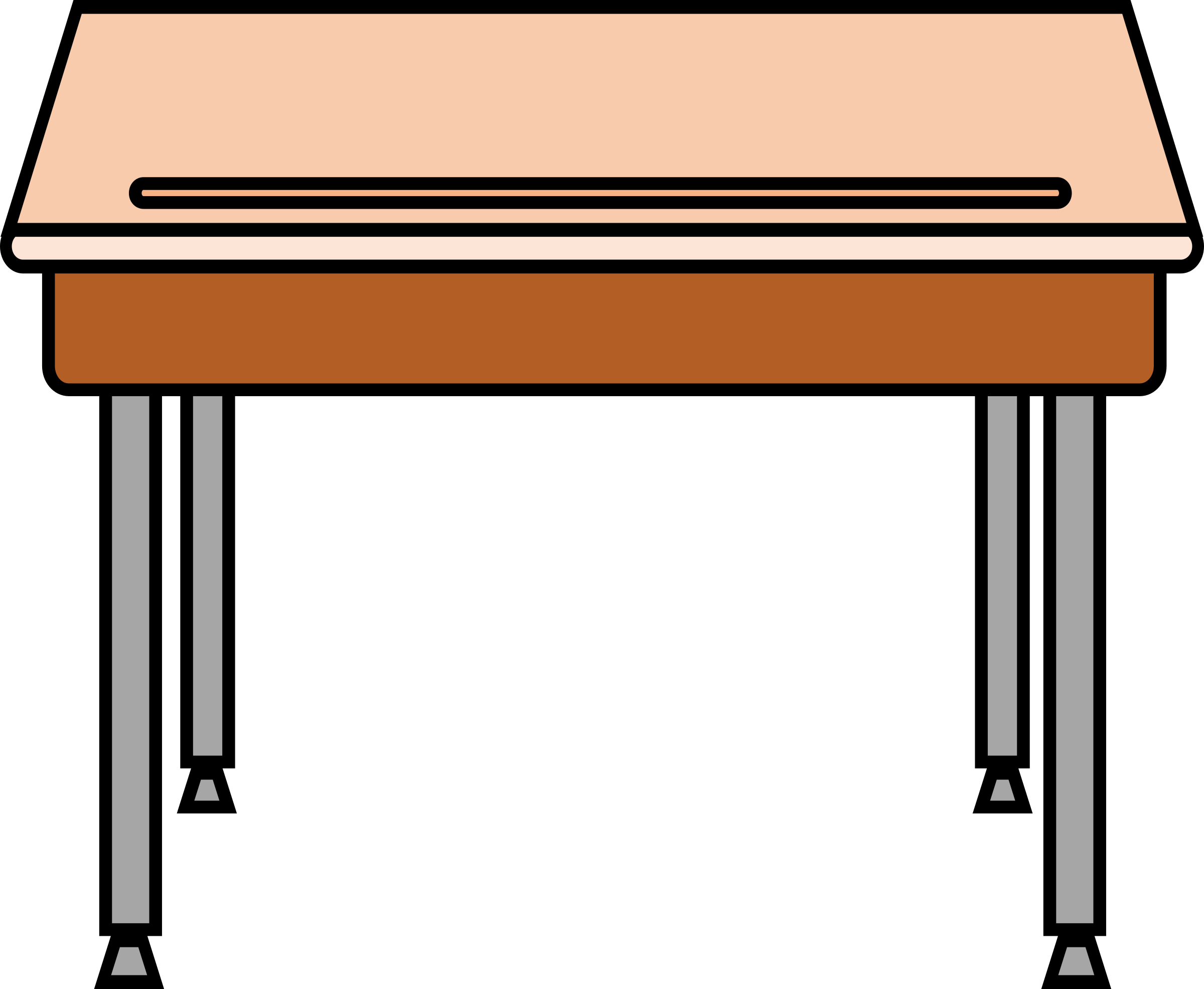 free clipart teacher desk - photo #48