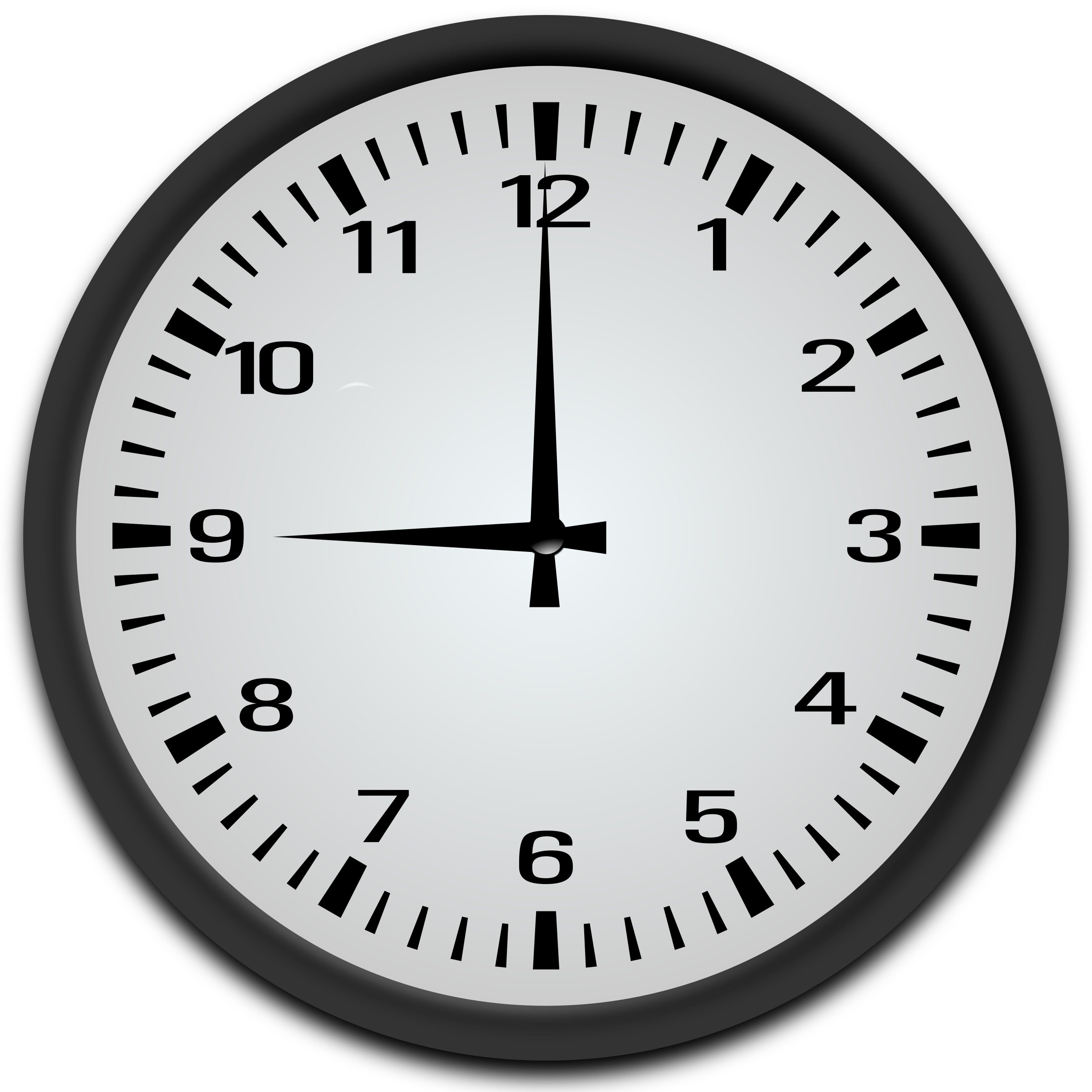 Clipart 9 O clock