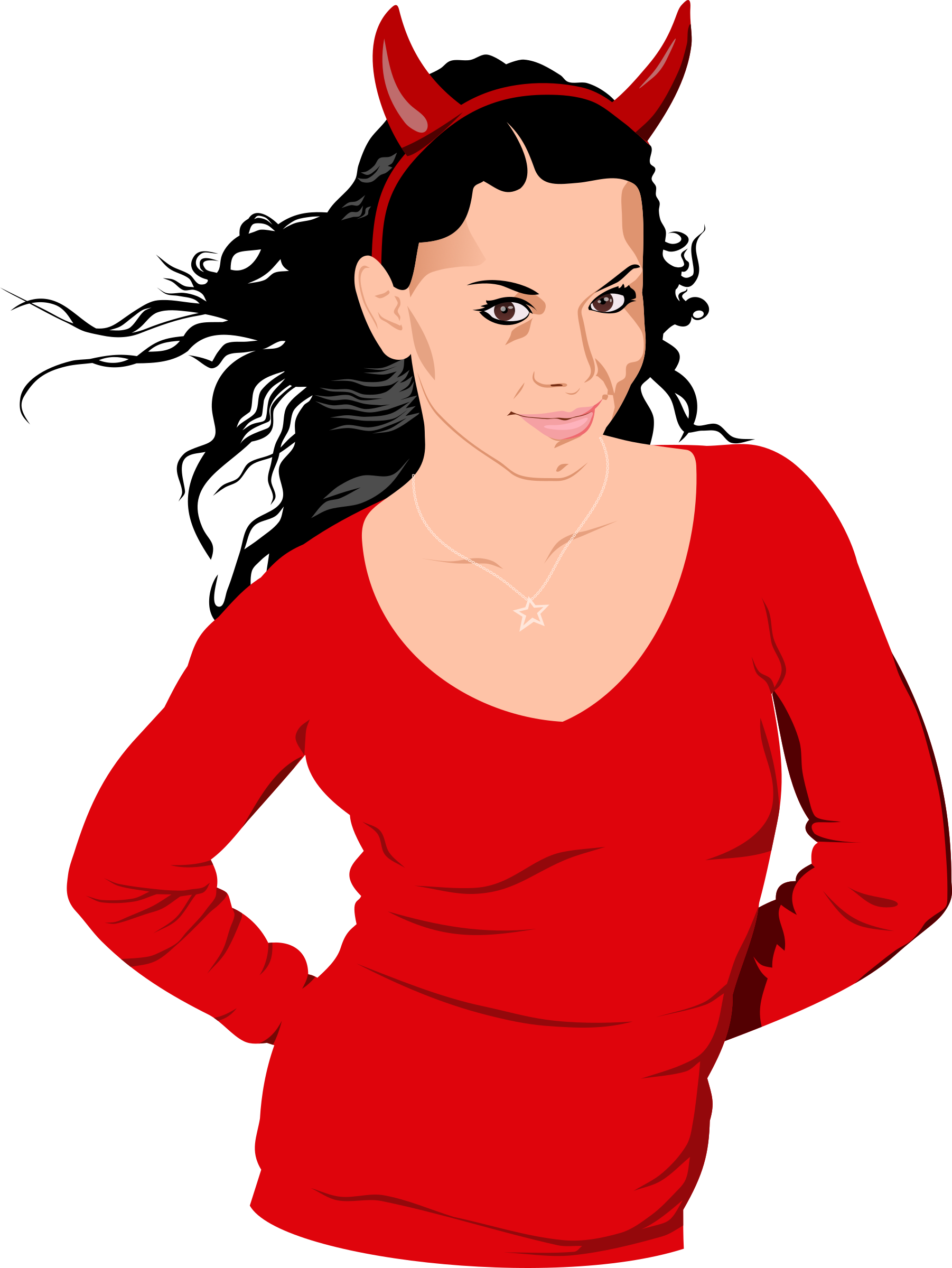 Female Devil Clip Art