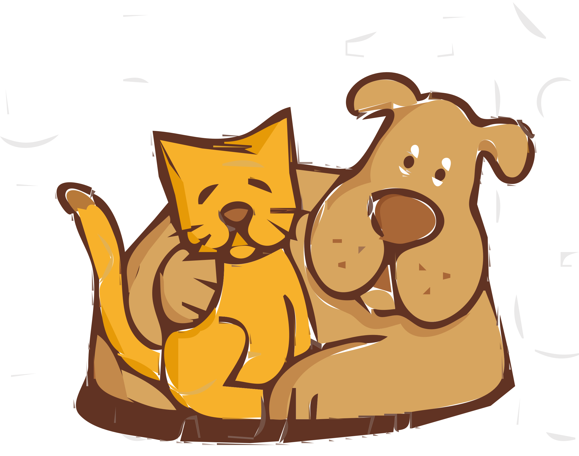 free clipart for dogs and cats - photo #37