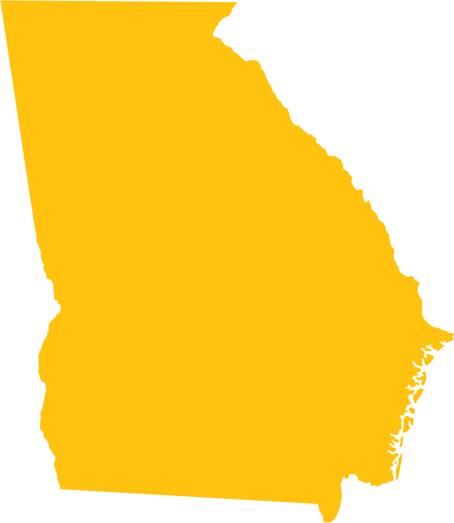 Clipart - Georgia State Outline