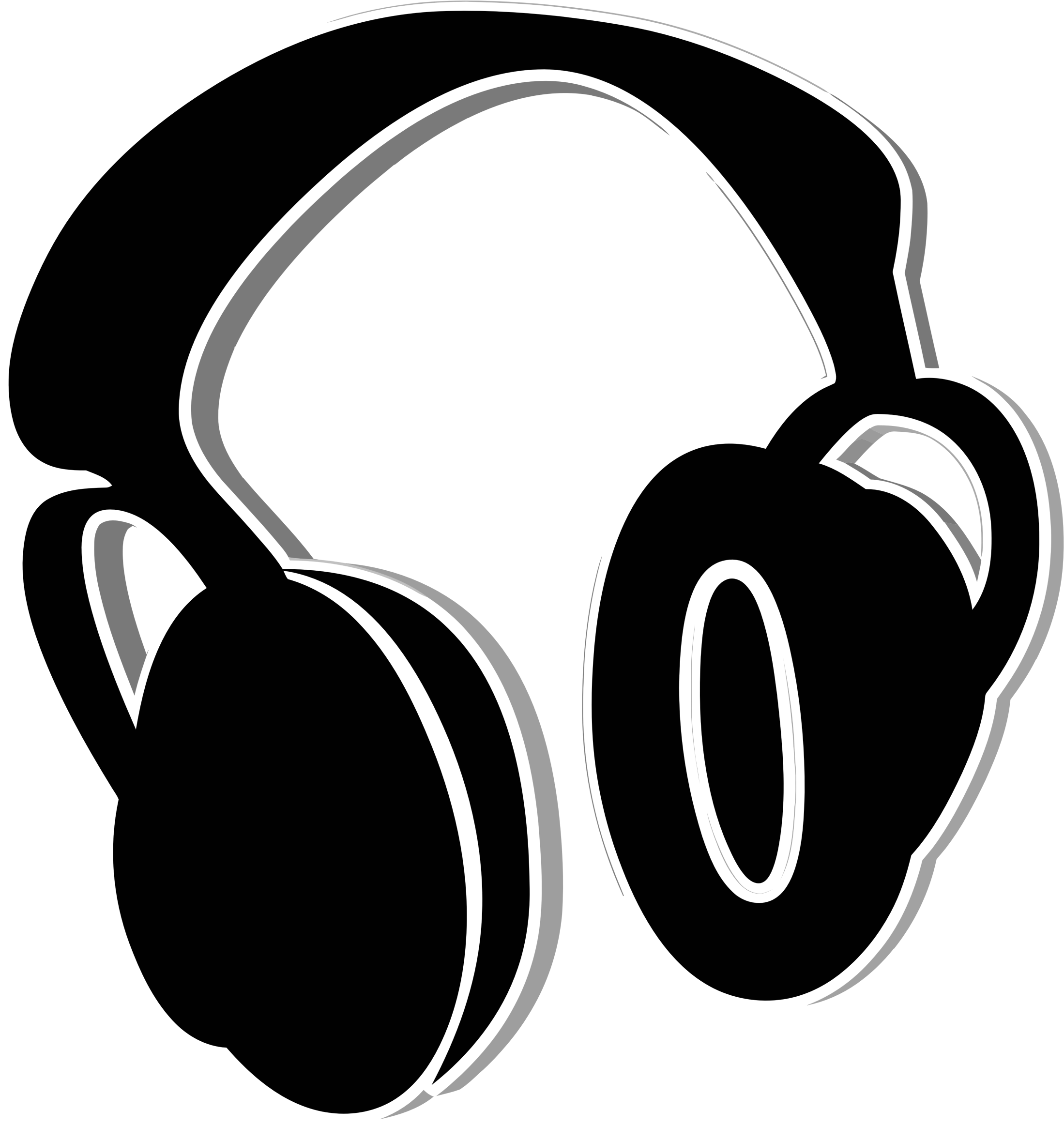 Clipart - Headphones Icon