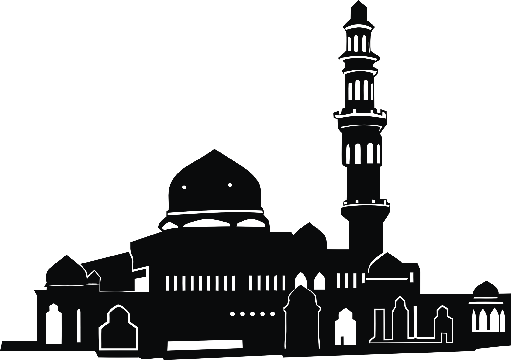 Clipart Mosque  3