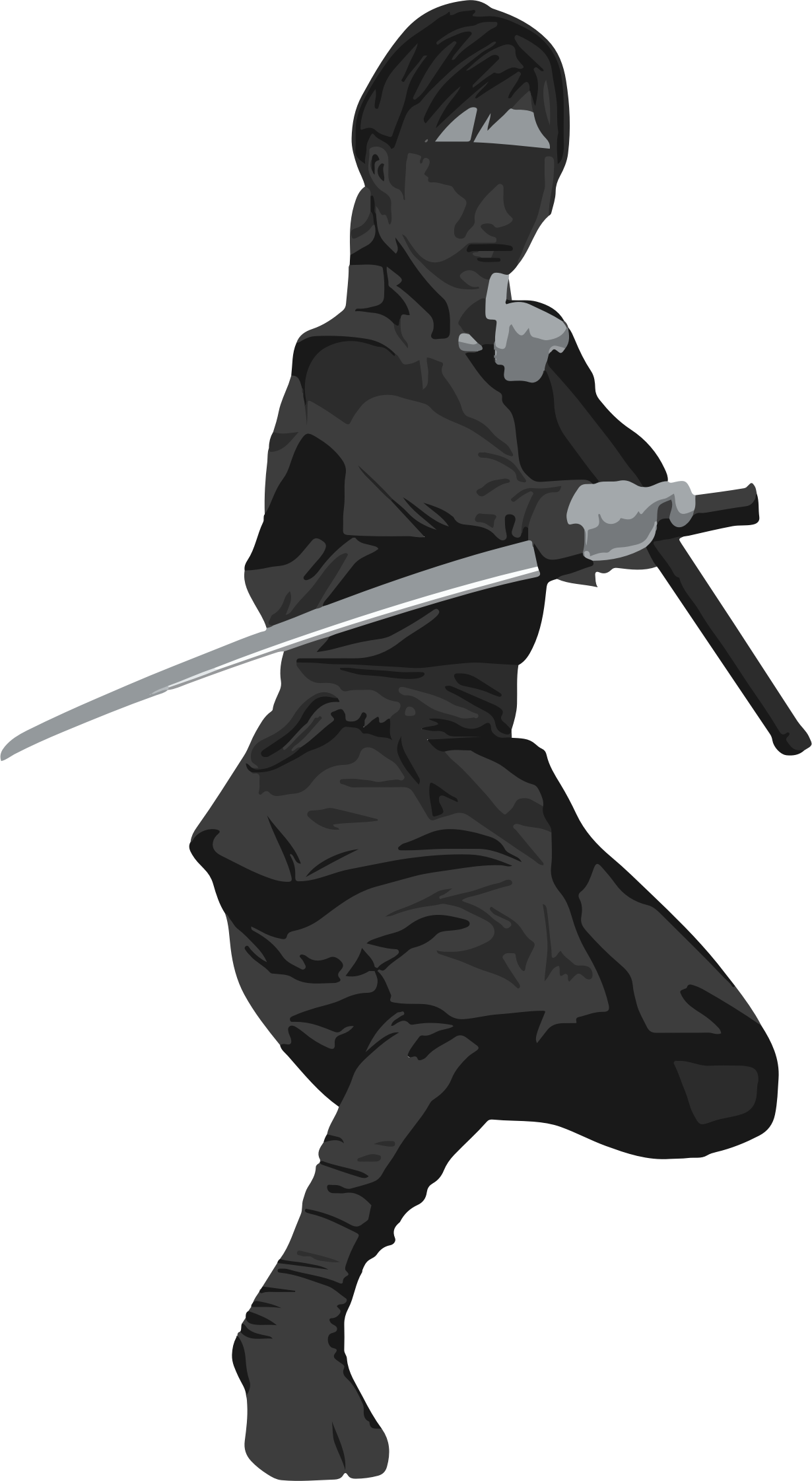 Clipart - Ninja 3