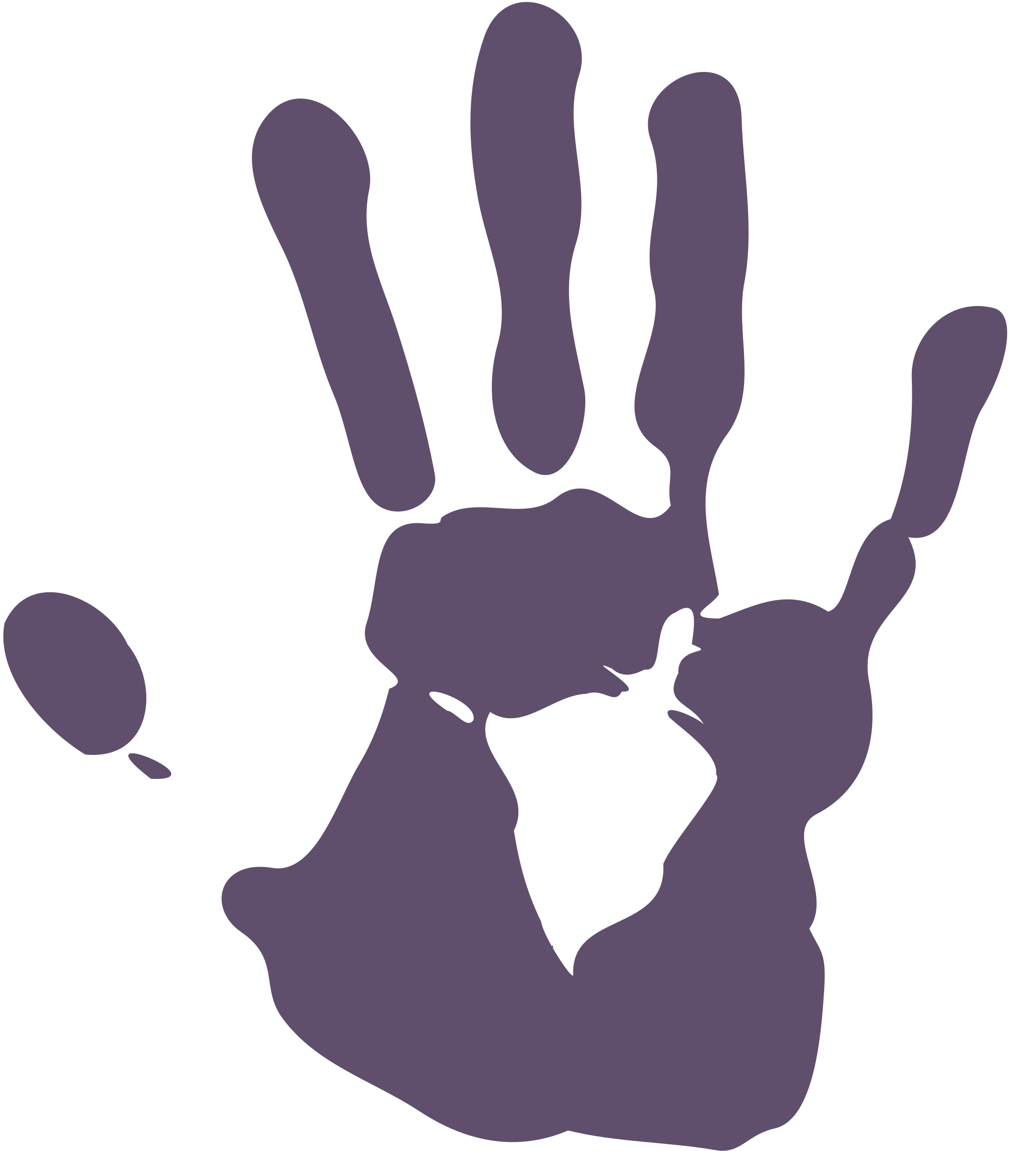 clipart palmprint