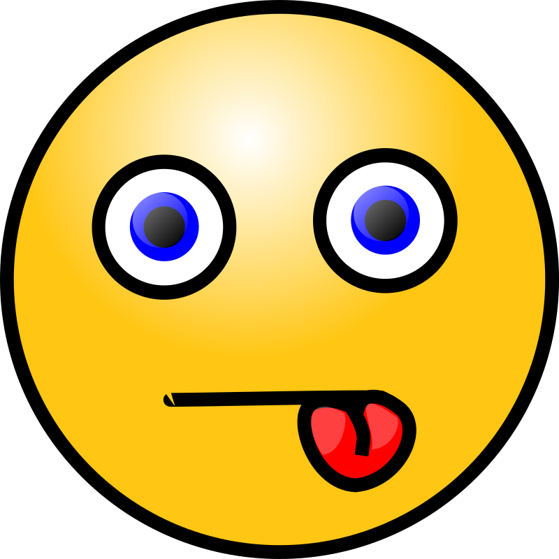 Clipart Emoticons Tongue In Cheek