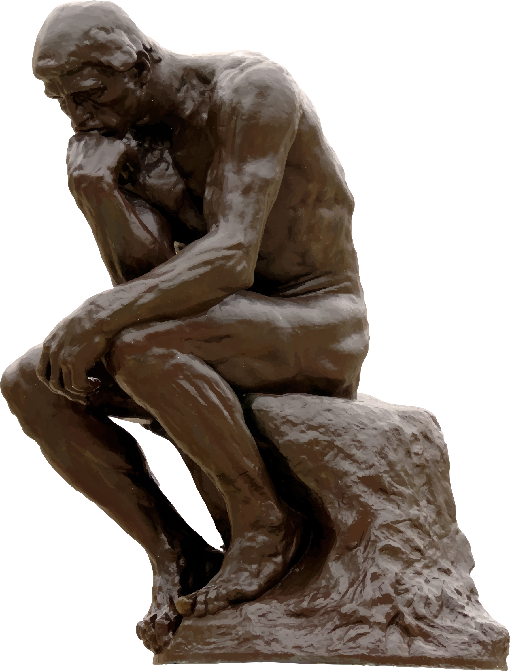 Clipart The Thinker