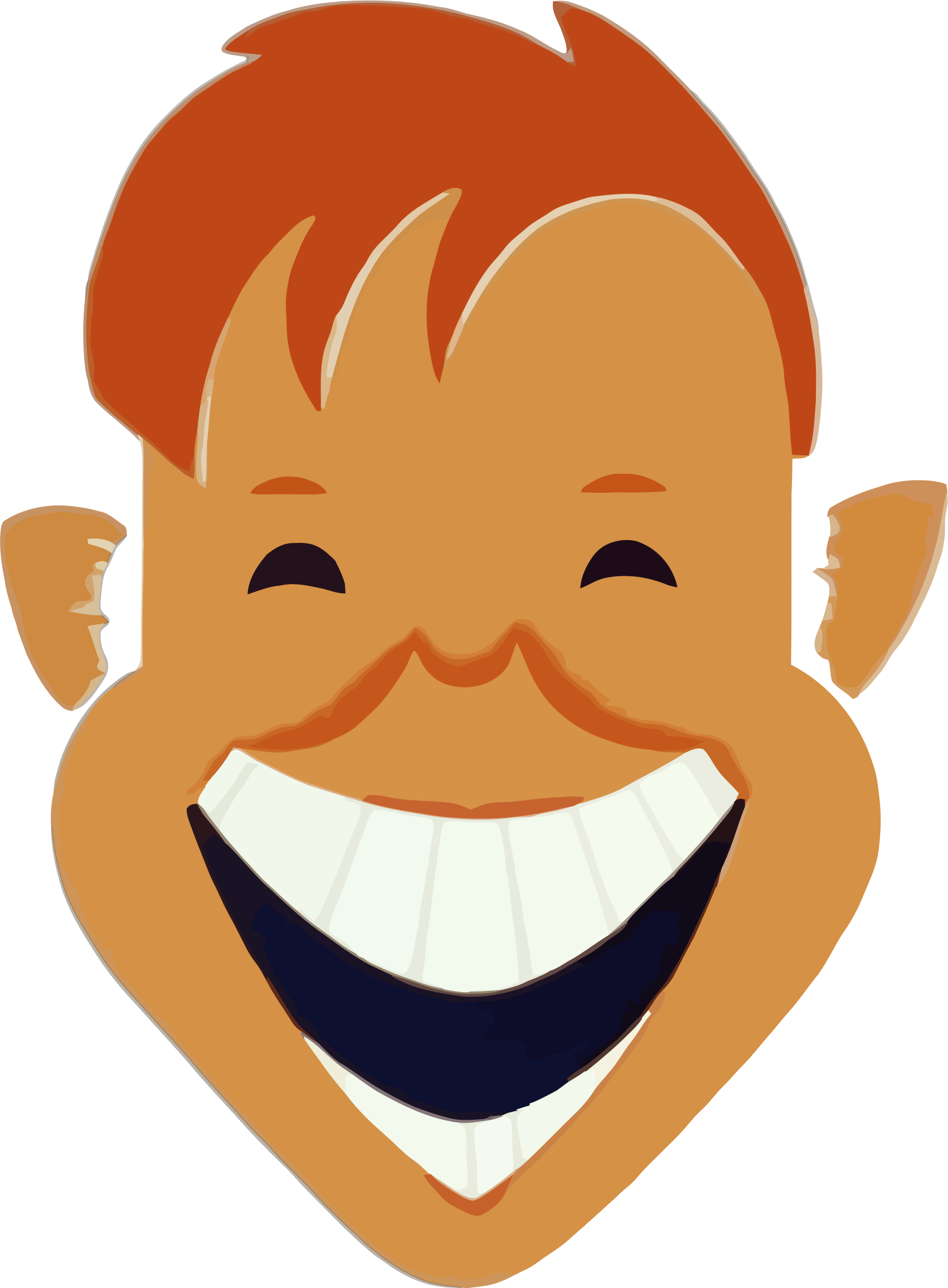 man laughing clipart - photo #50
