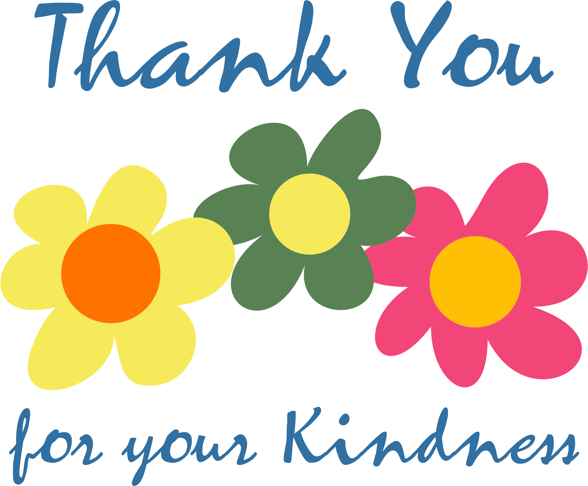 clipart thank you flowers - photo #10