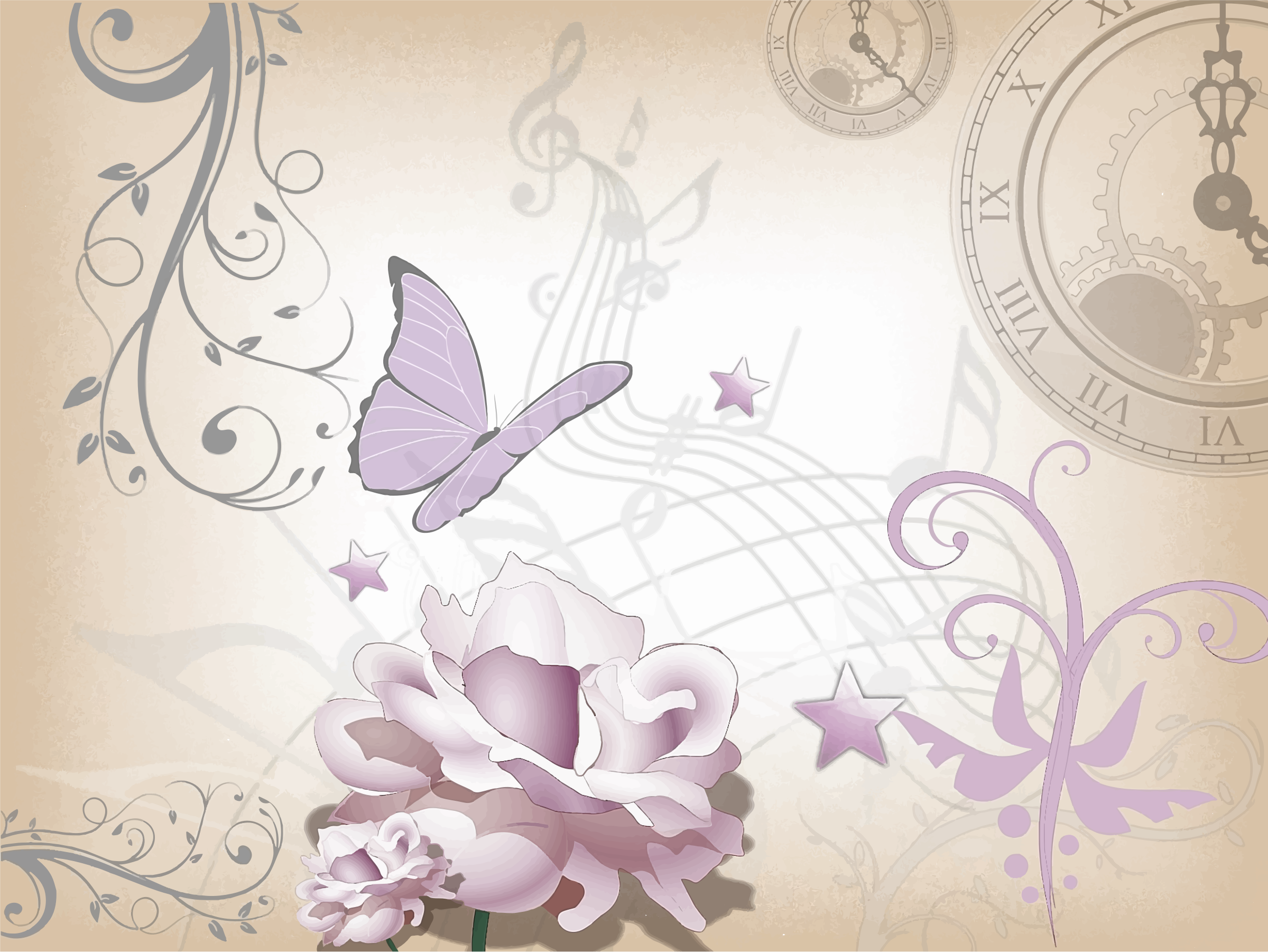 clipart floral background - photo #17