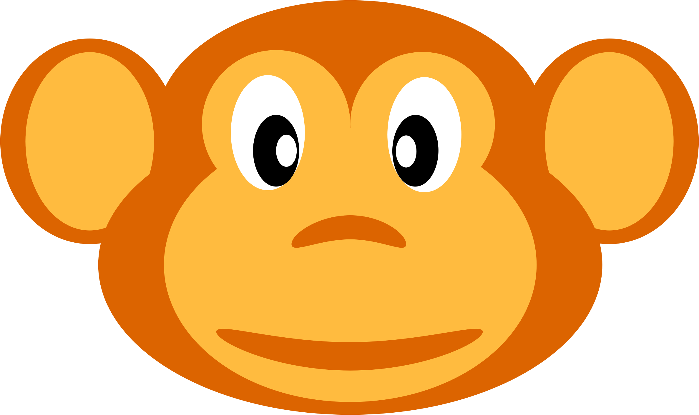 Clipart - Monkey