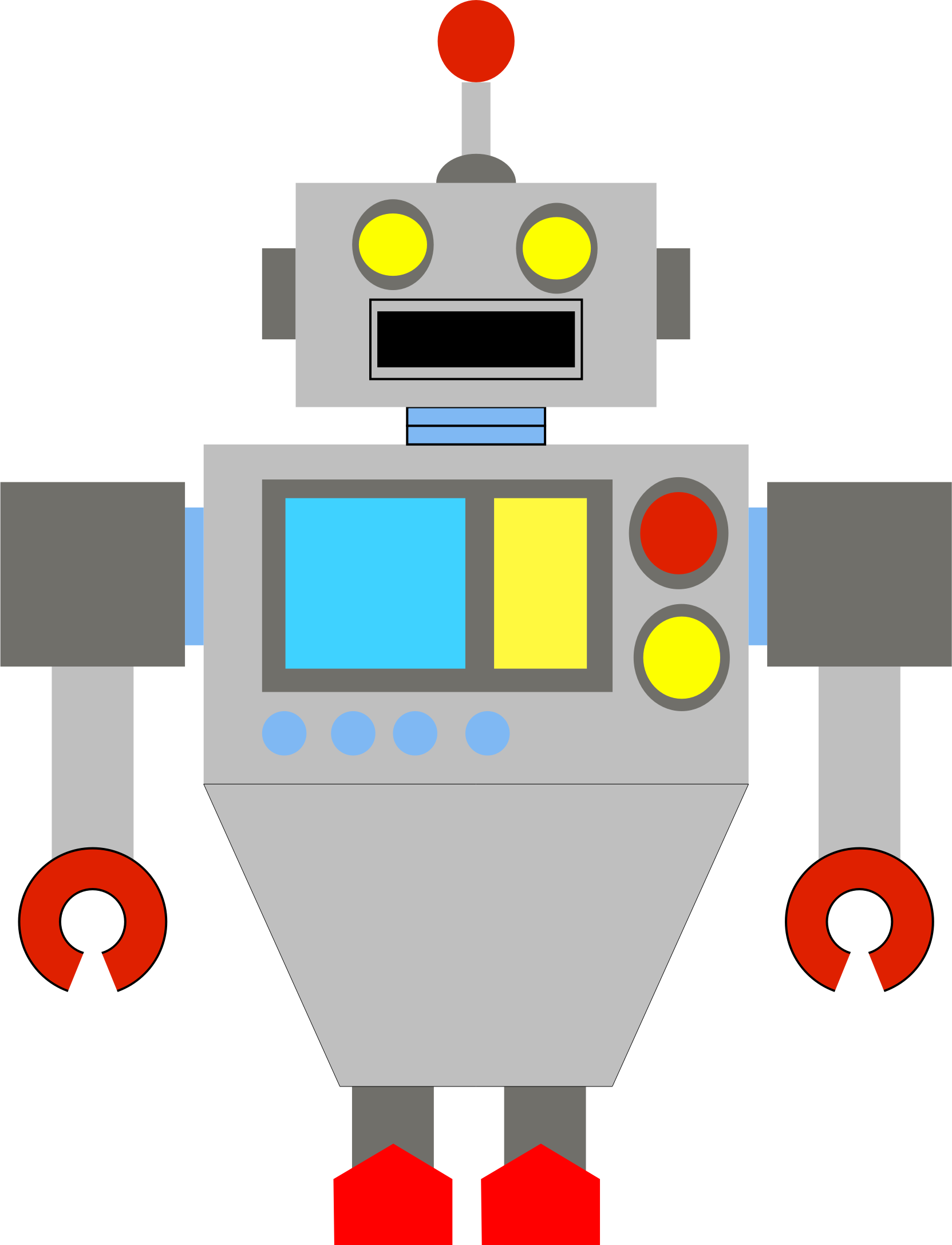 robot clipart microsoft - photo #18