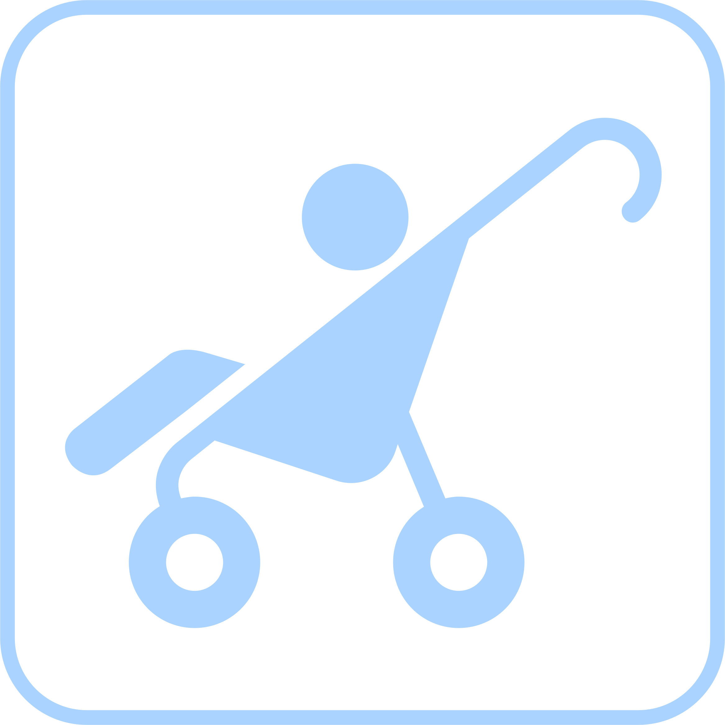 Clipart - Baby Stroller Icon