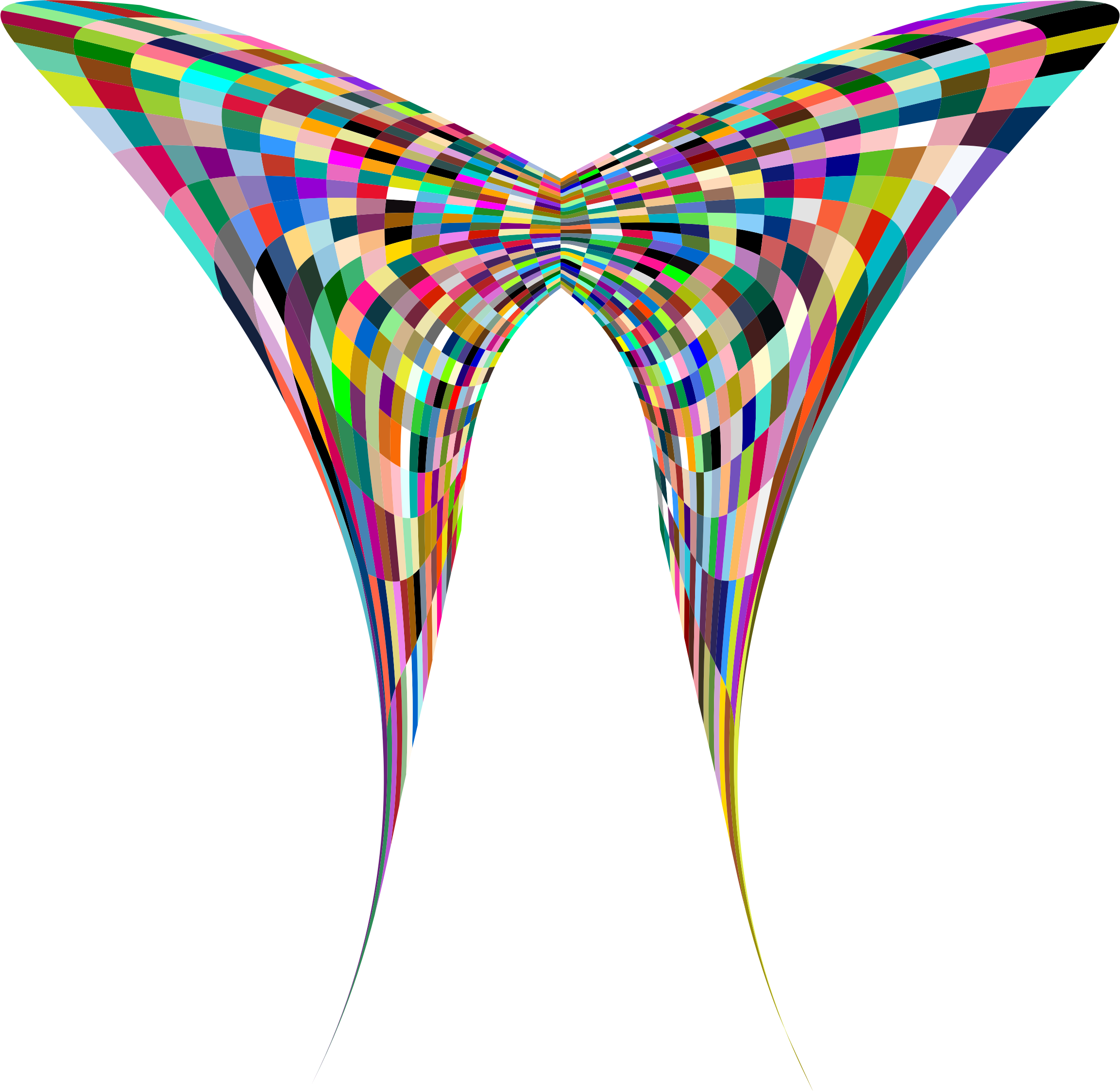 Clipart Colorful Geometric Butterfly 4 Clipart Colorful Geometric Butterfly 4