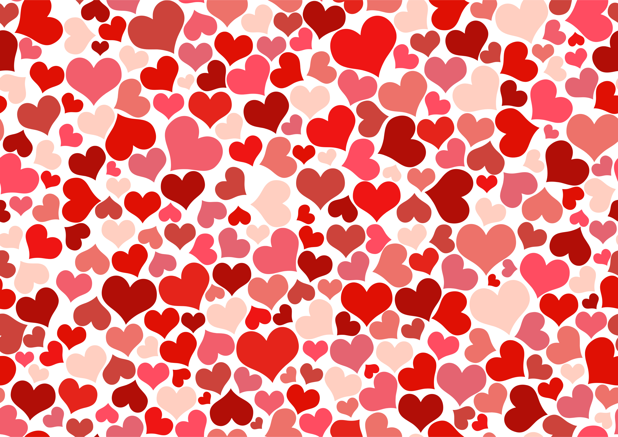 Clipart Hearts Background 0770