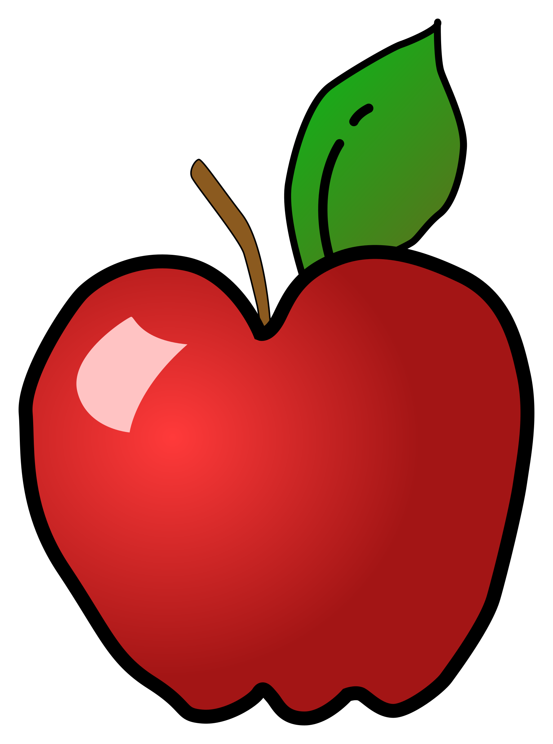clipart-polished-apple