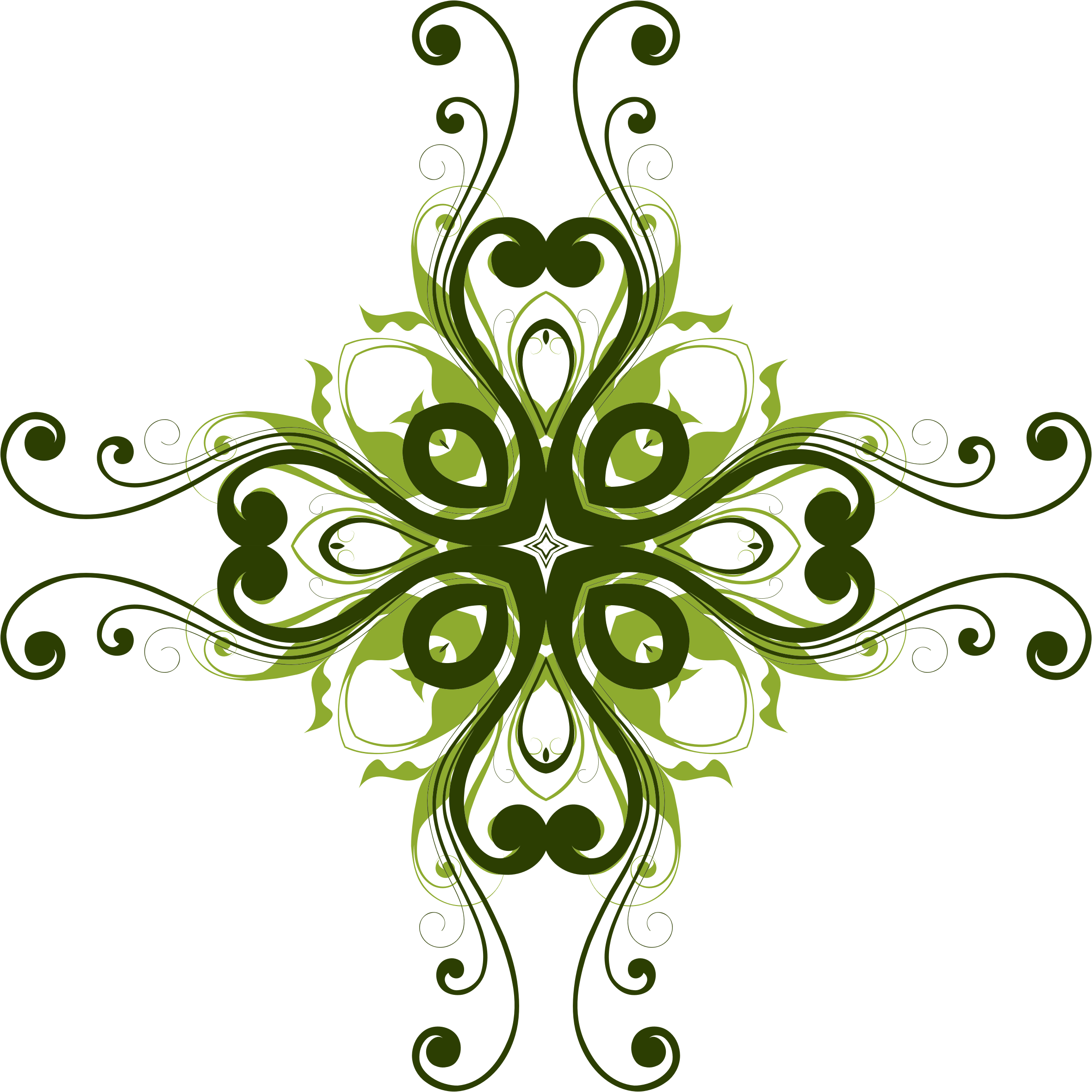 Flower Flourish Svg 3061