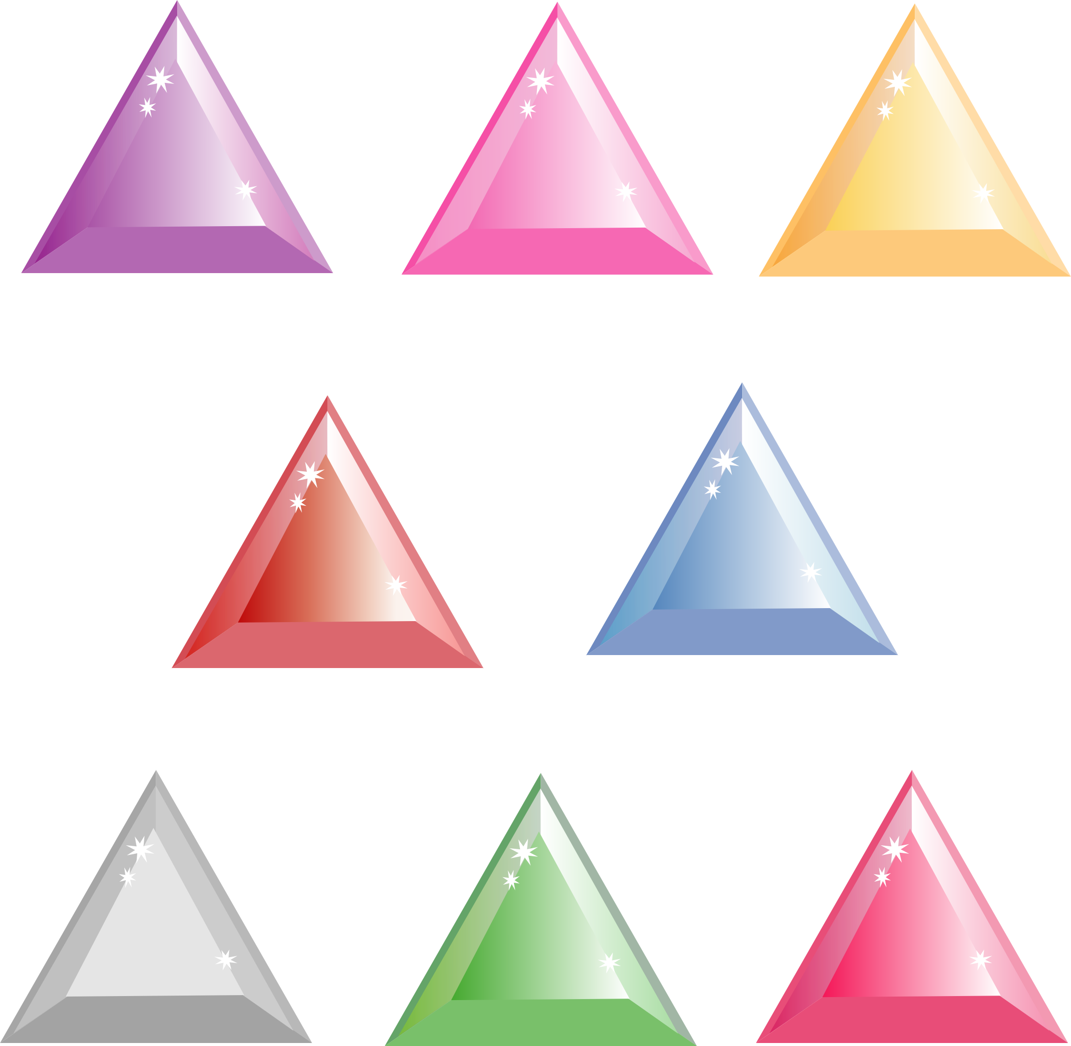  Clipart - SIMPLE AMETHYSTS