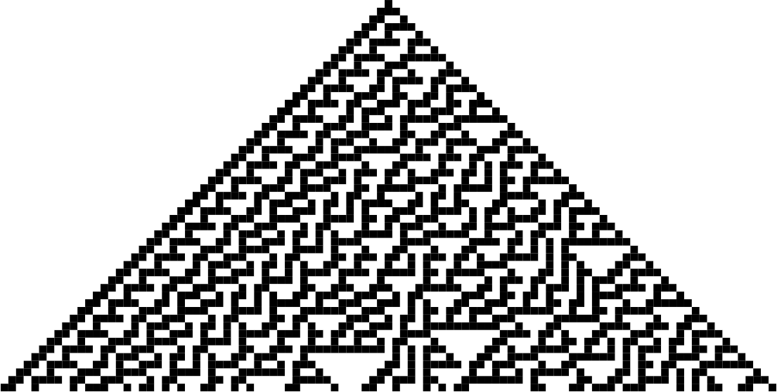 Clipart - Cellular Automata - Rule 30