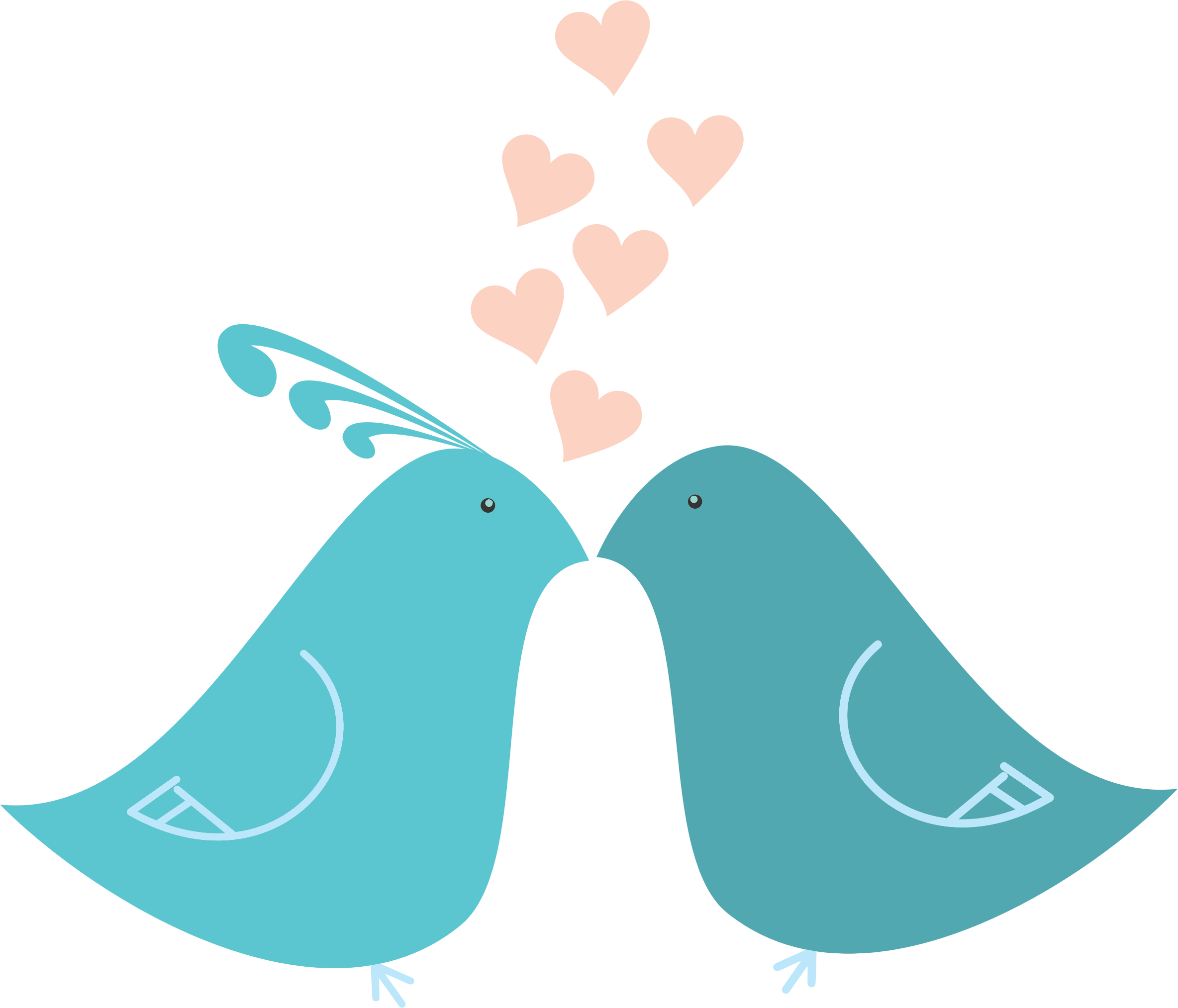 Free Free 126 Love Birds Kissing Svg SVG PNG EPS DXF File