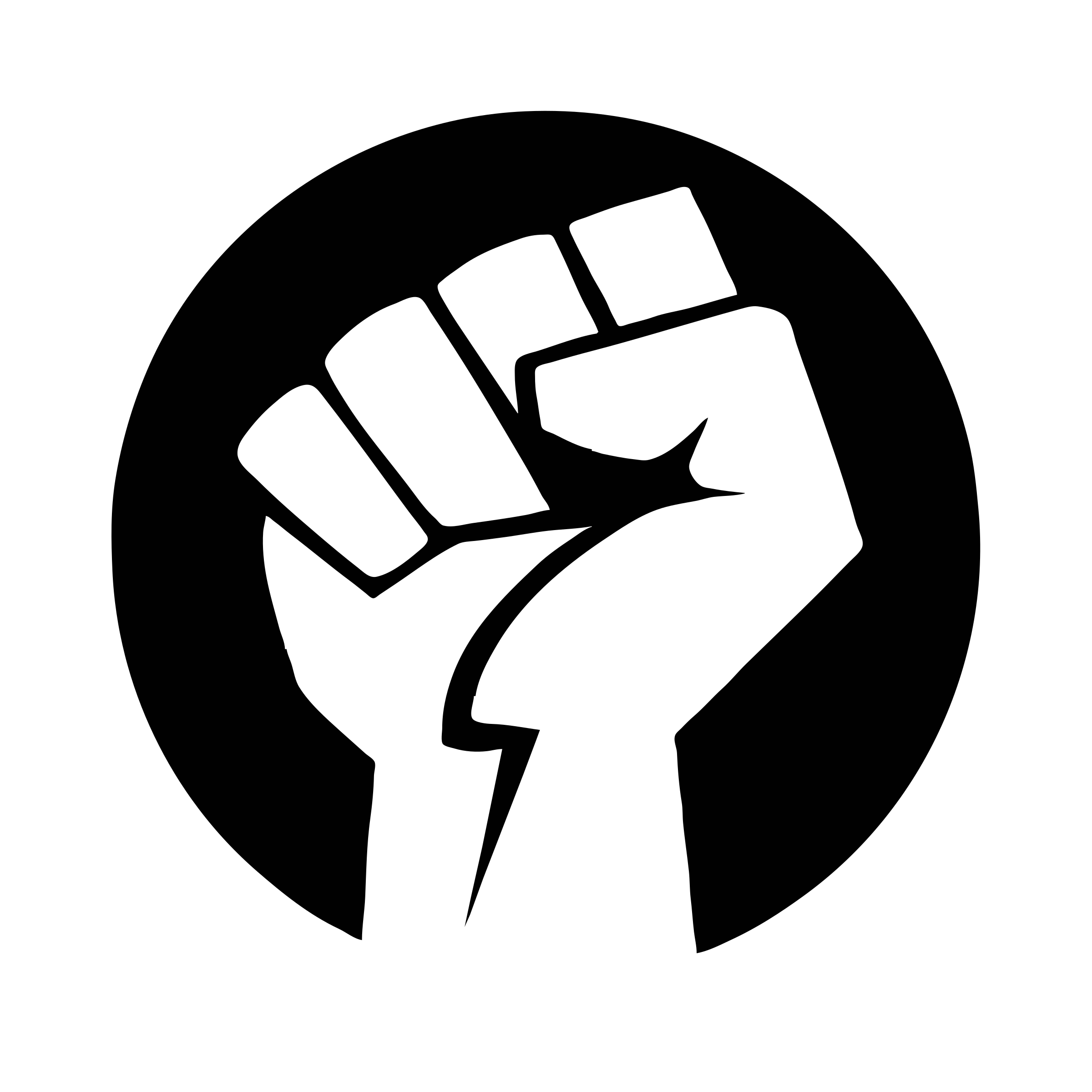 Black Power Sign 80