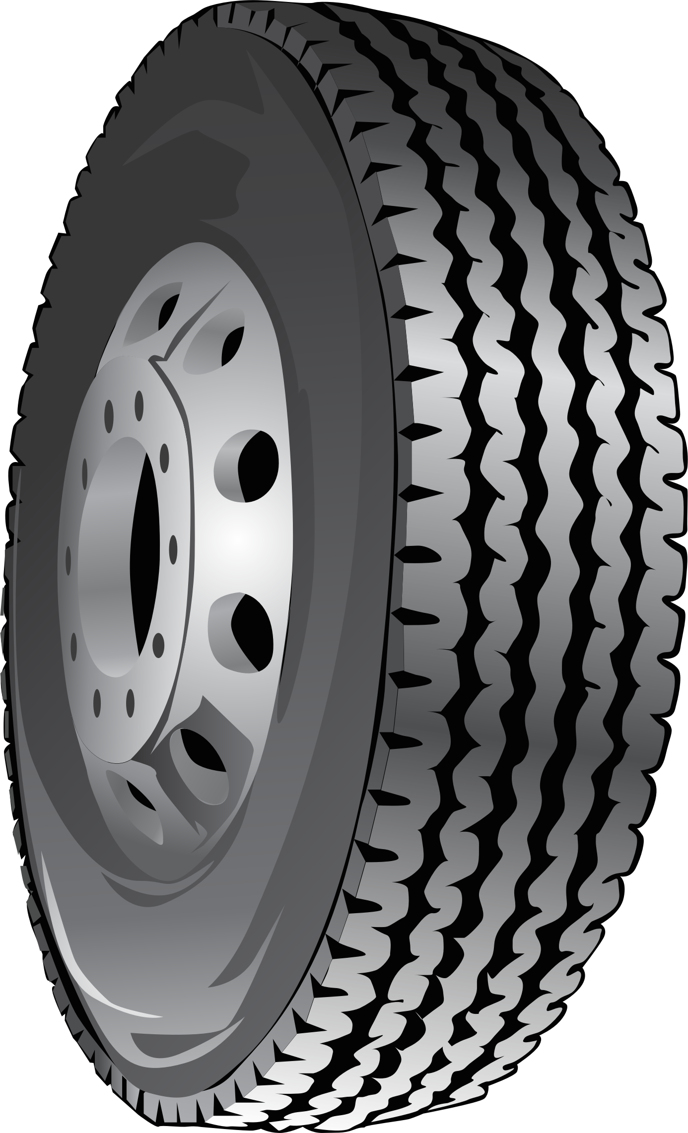 Download Clipart - Car Tire