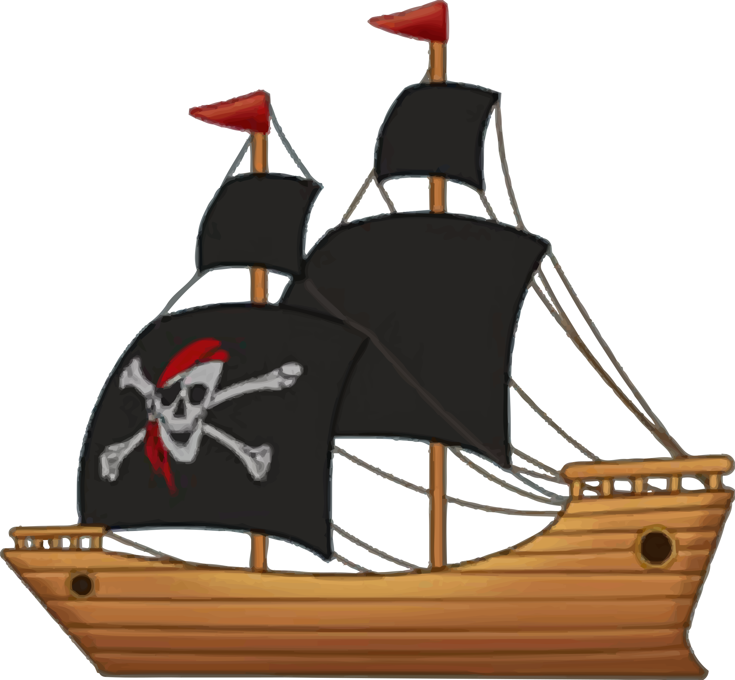 Корабль пиратов картинки