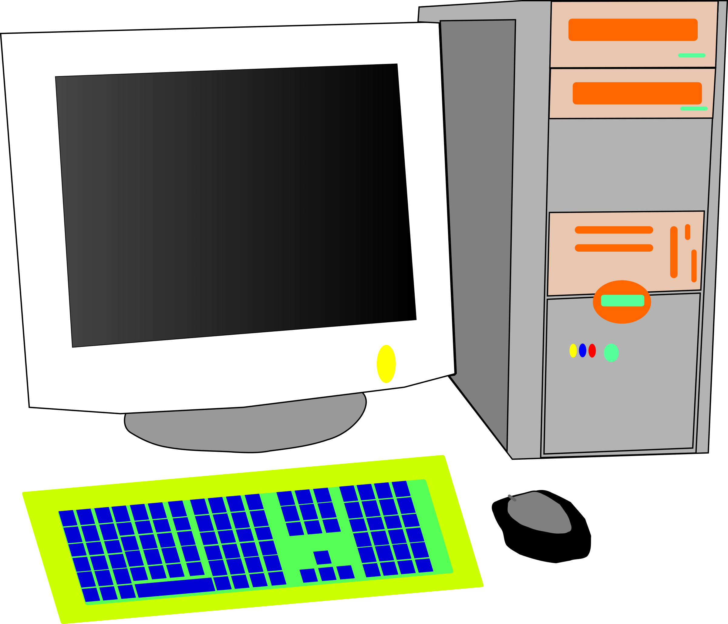 Clipart Personal Computer