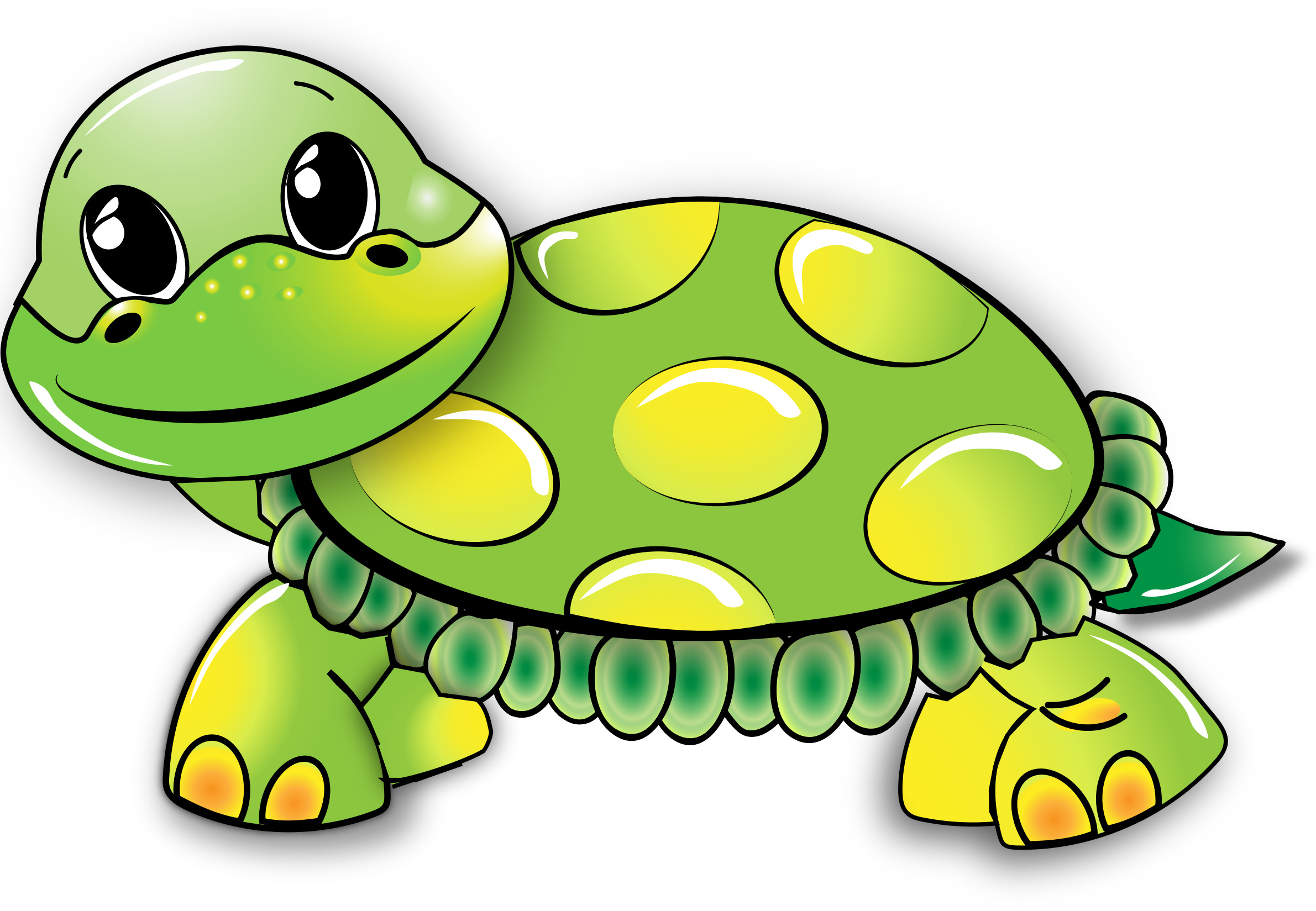 Clipart Cartoon Turtle