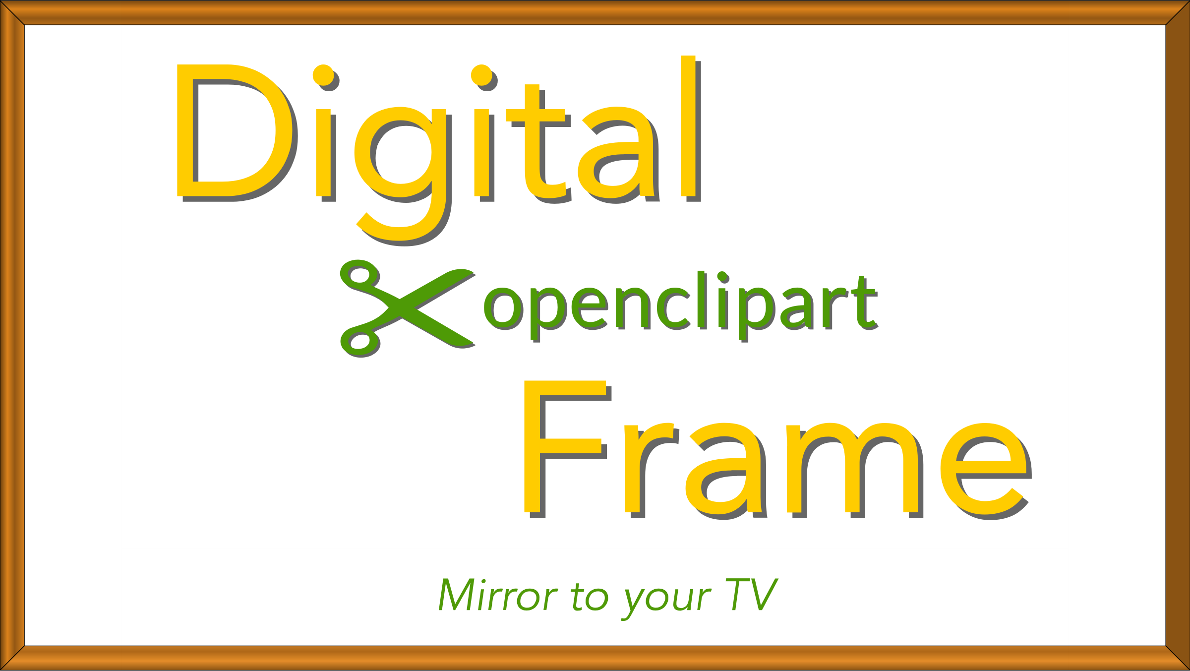 Clipart Digital OpenClipArt Frame