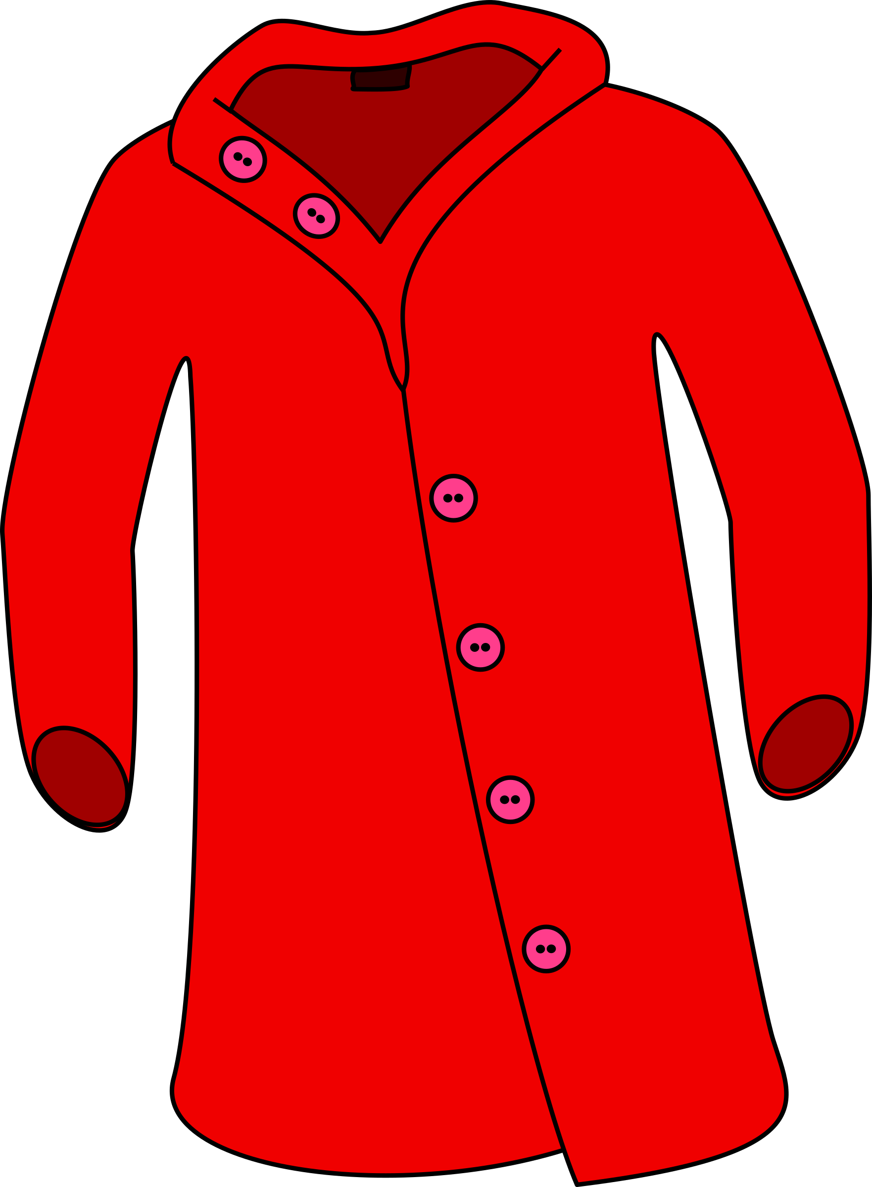 clipart picture of a jacket - photo #22