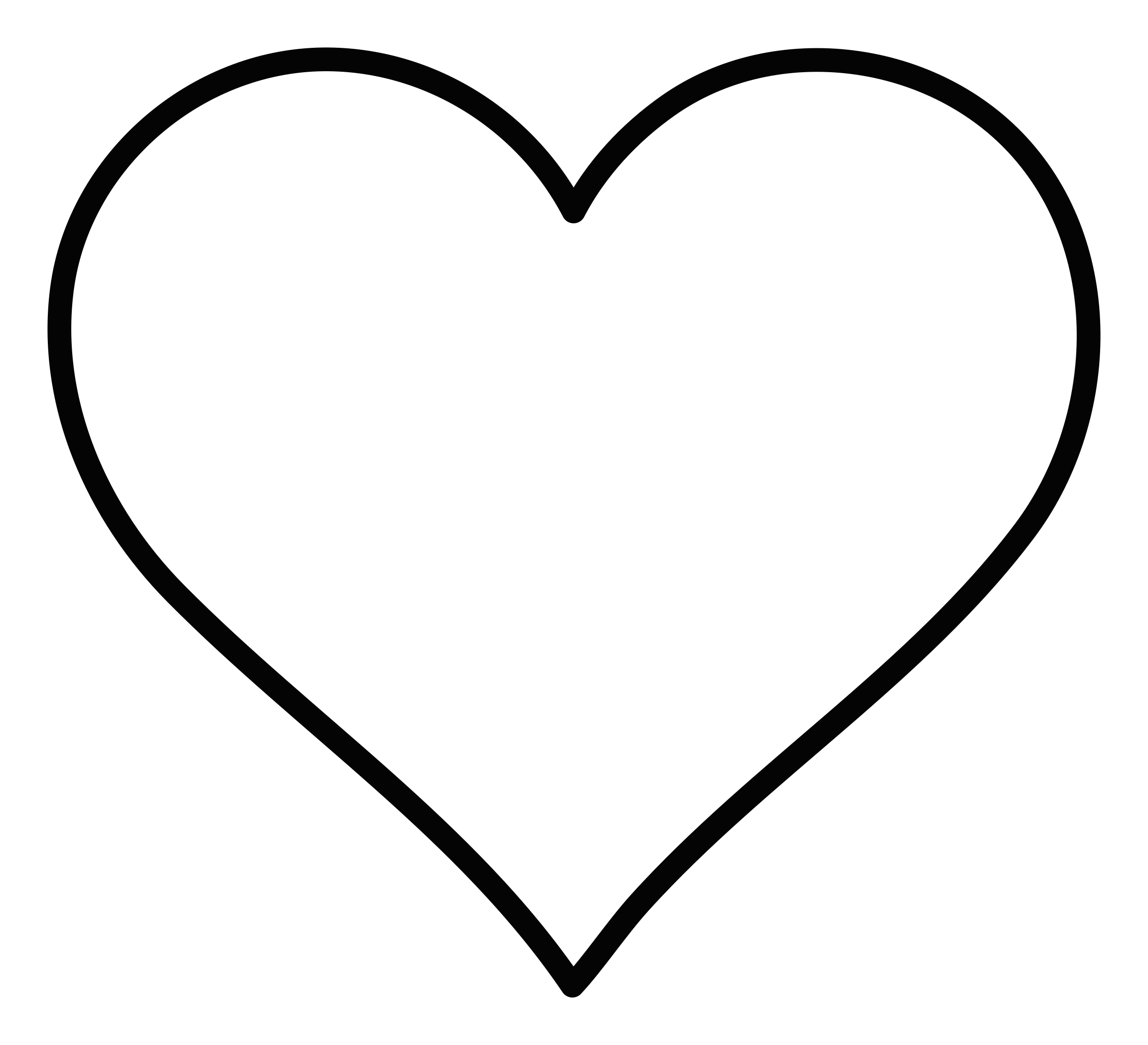 Clipart Heart Outline