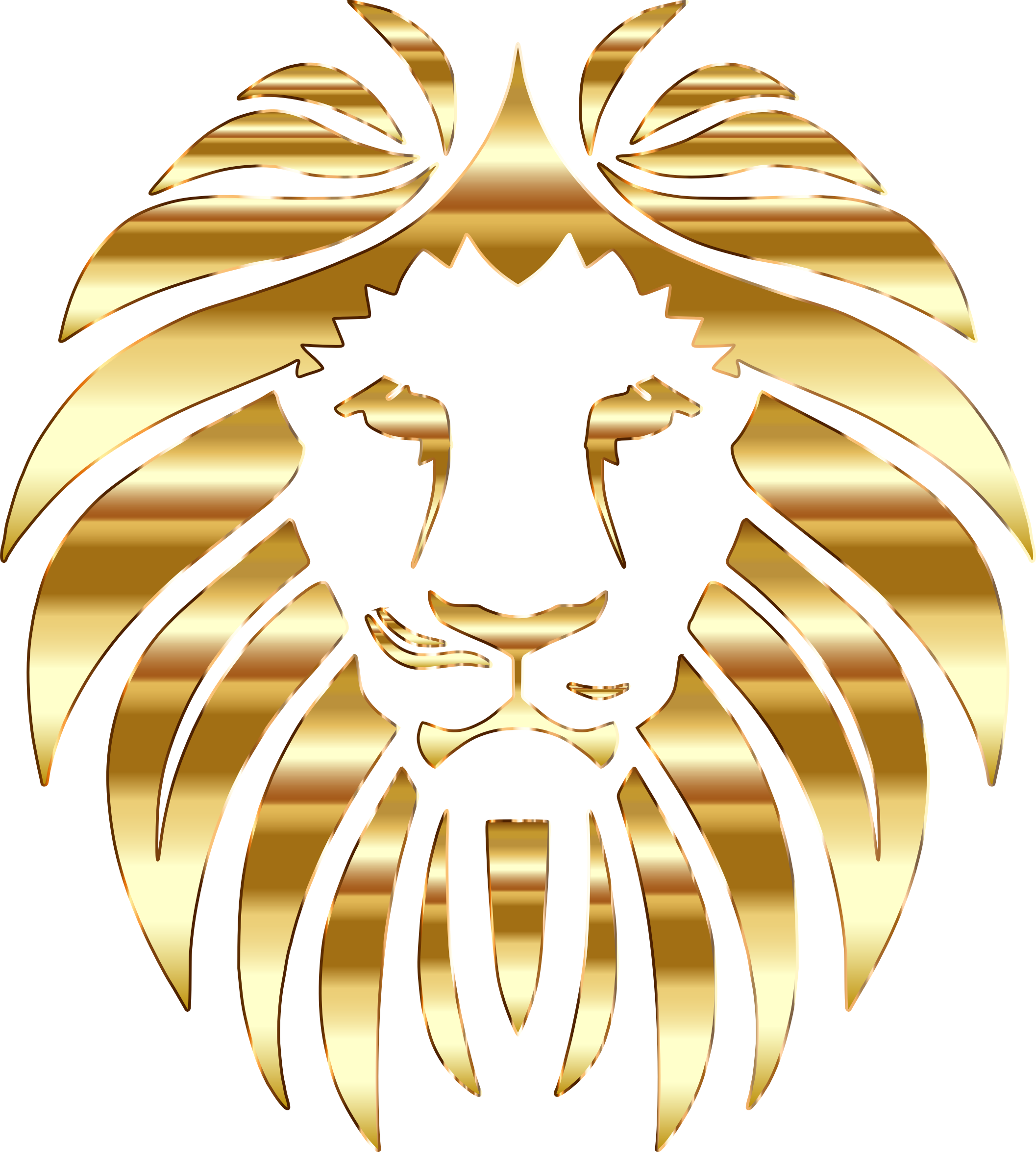 gold lion logo