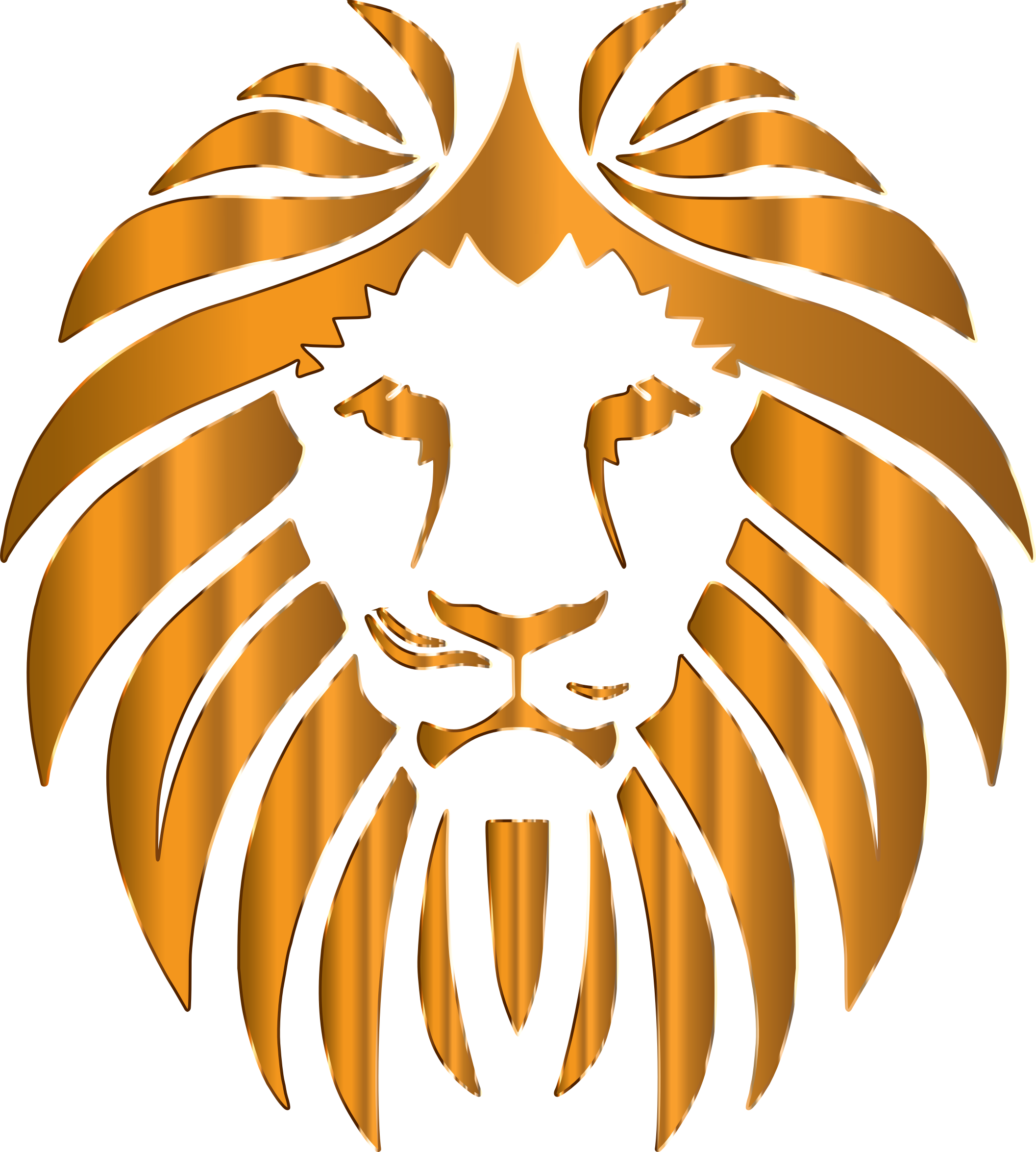 lion with crown clipart - photo #29