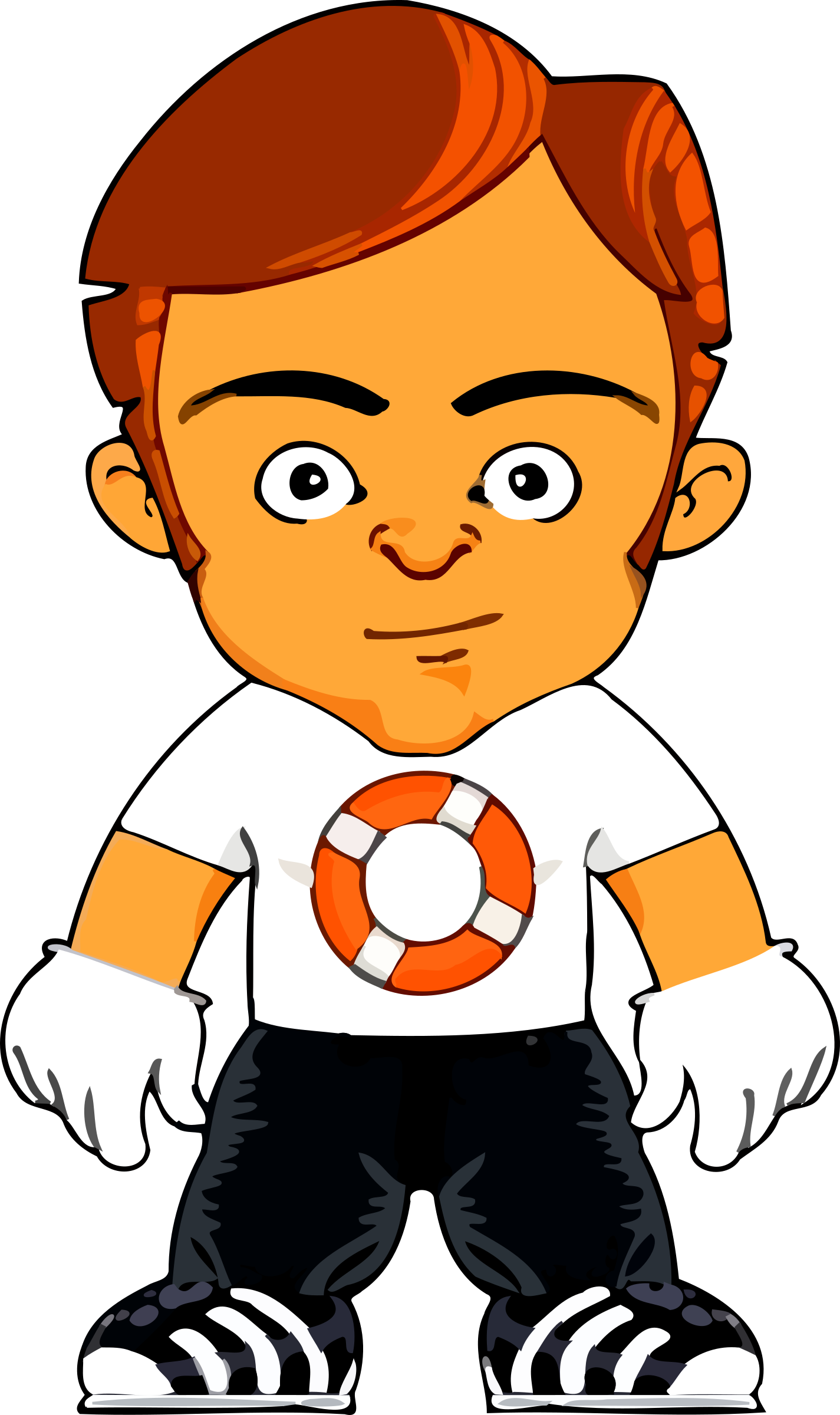 Clipart - Cartoon man 7