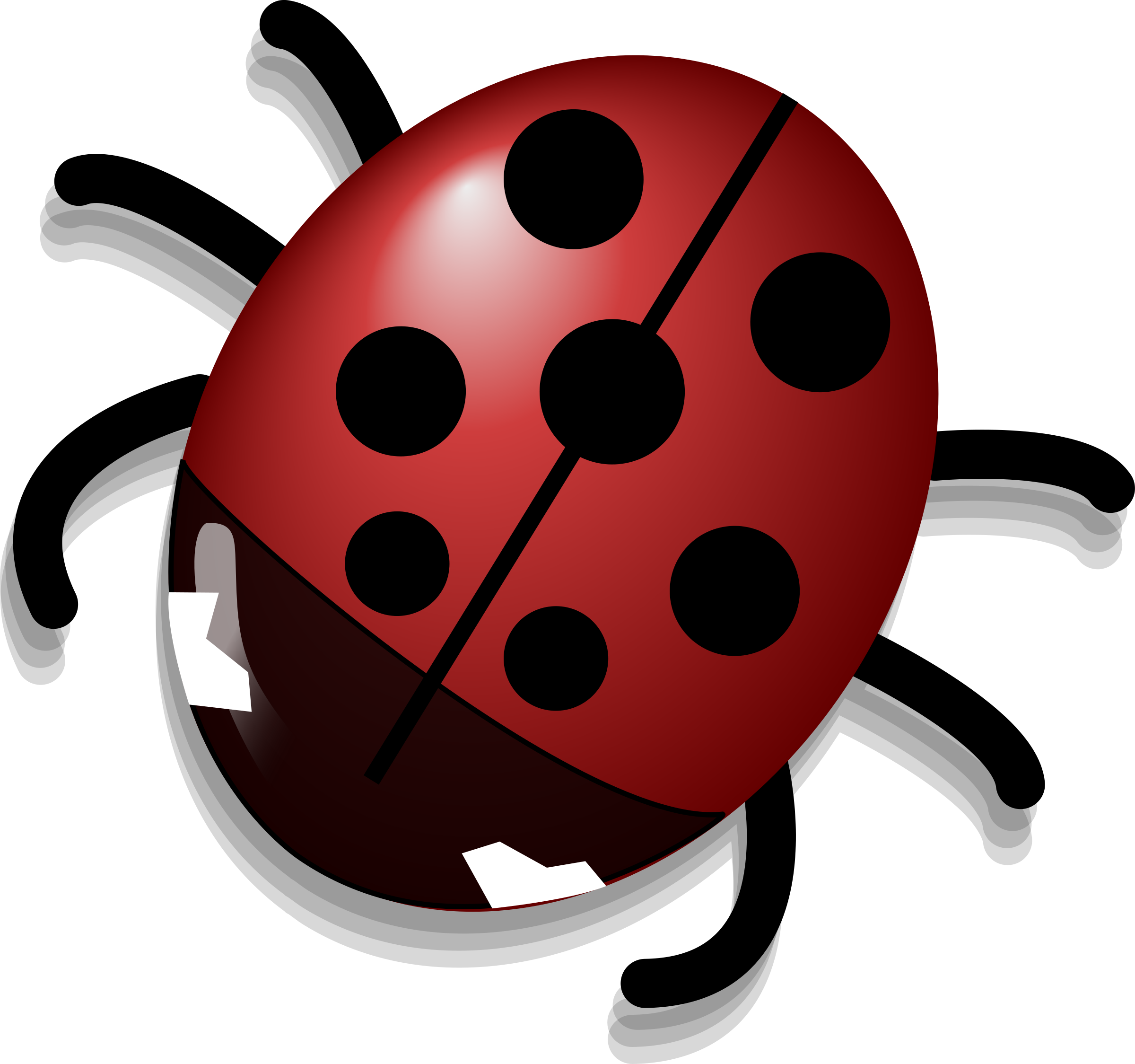Clipart - Ladybug